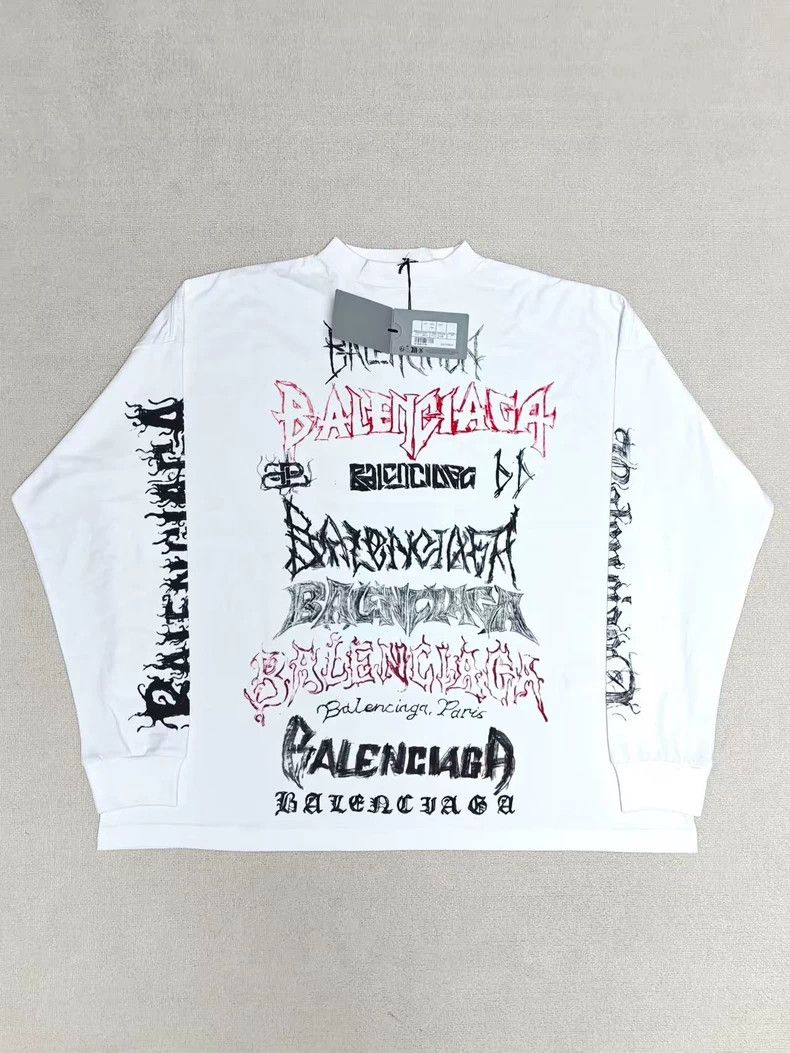 Balenciaga Metal Long Sleeve | Grailed