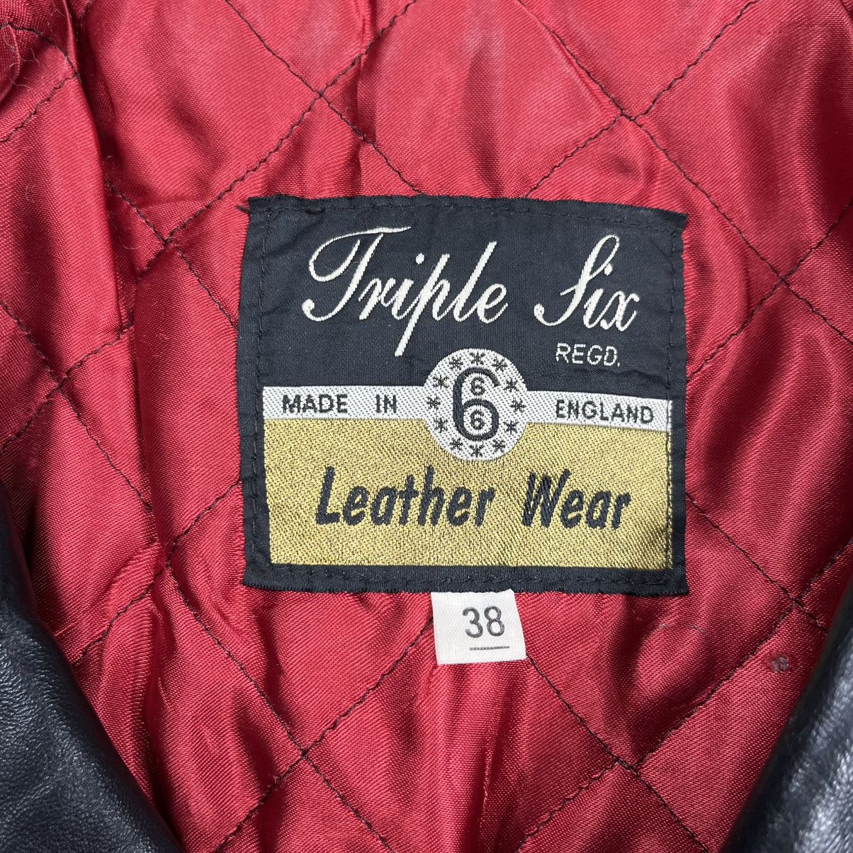 Isamu Katayama Backlash × Japanese Brand × Schott Archive Triple Six 666 double riders leather jacket Size US M / EU 48-50 / 2 - 11 Thumbnail