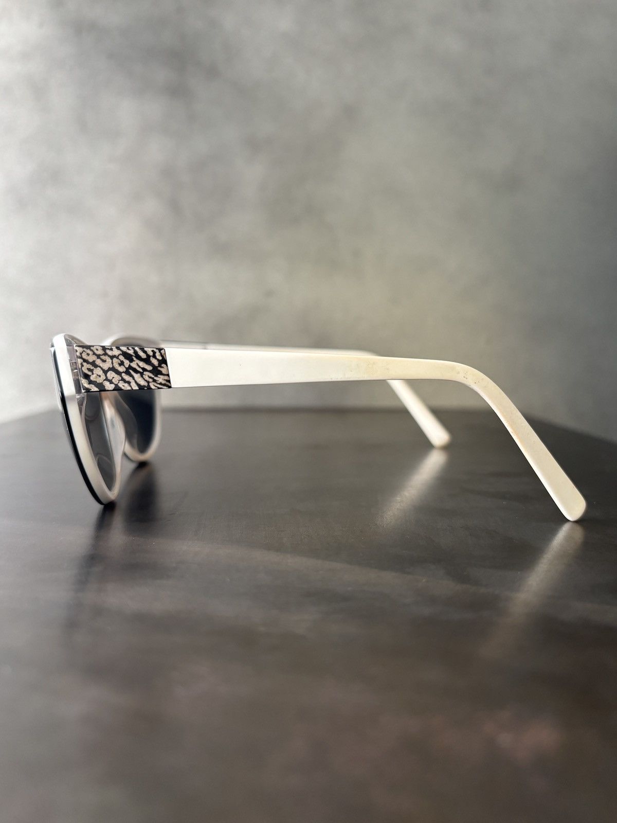 Japanese Brand Mizyake Eyeglasses Made in Japan Elephant Print Y2K 2000s Size ONE SIZE - 3 Thumbnail