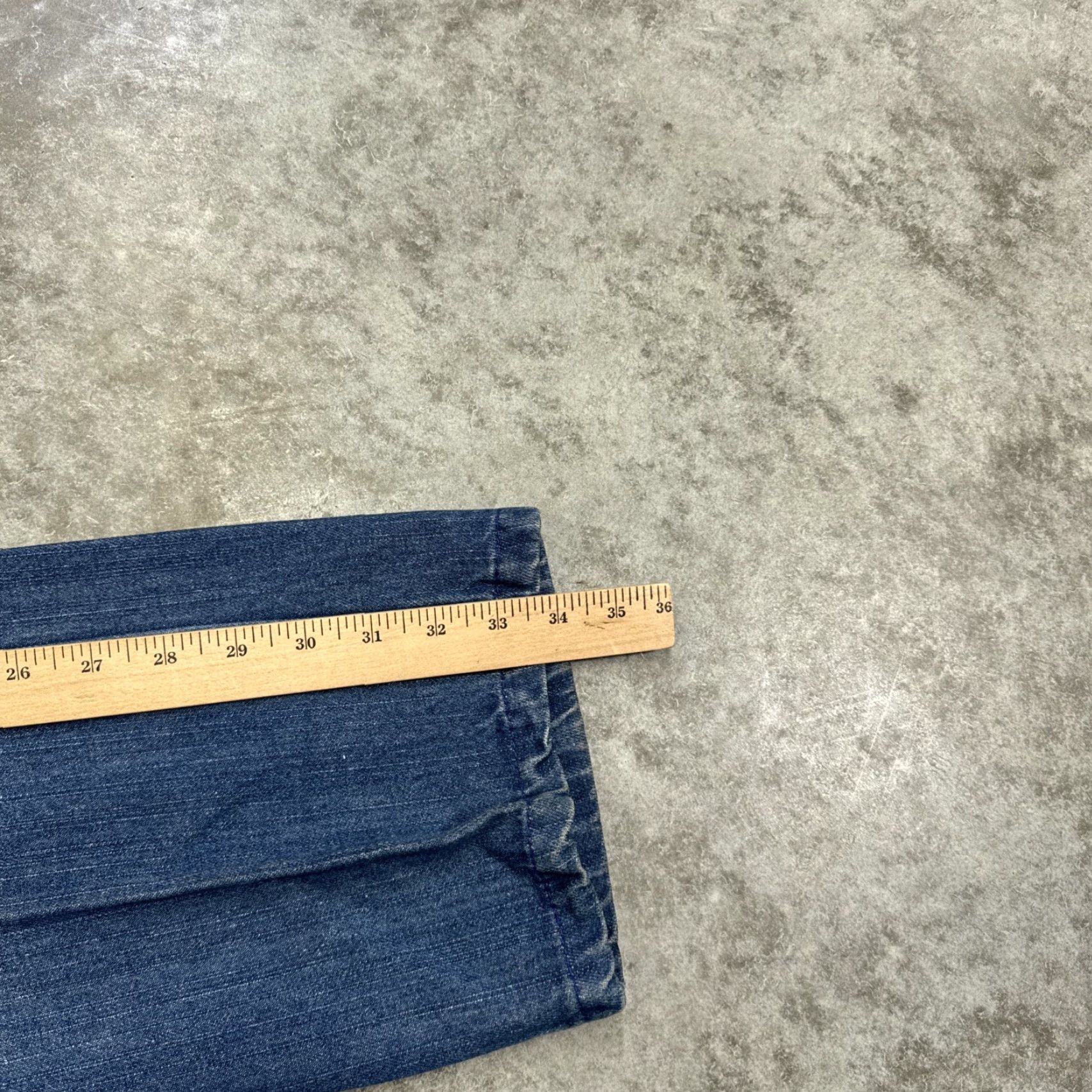 Vintage VINTAGE Russo Jeans Mens 38x34 Hip Hop Embroidered Wide-Leg Denim Distressed Blue Cotton Jeans Mens Size US 38 / EU 54 - 7 Thumbnail