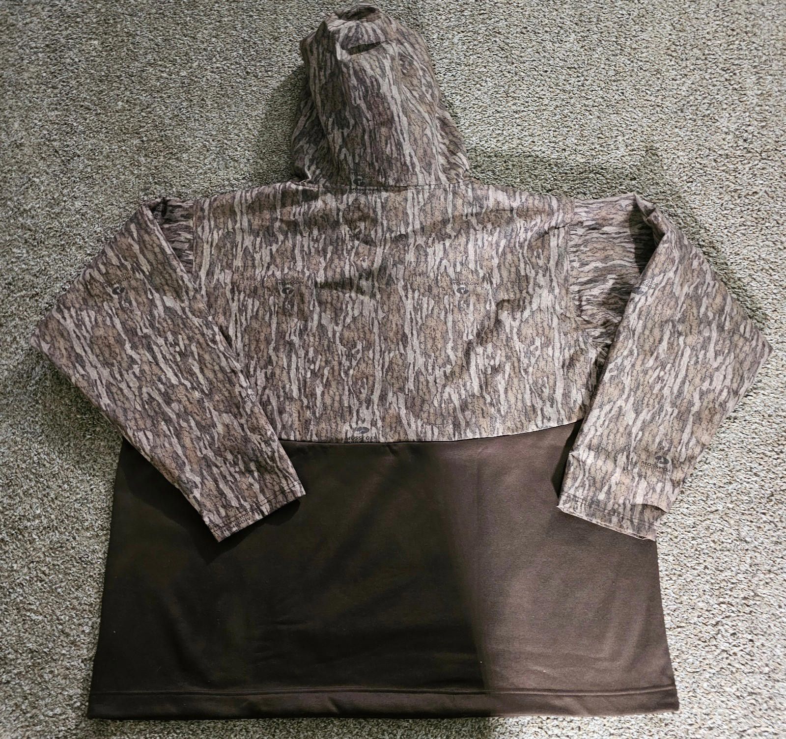 Designer Gamehide Mossy Oak Camo Bottomland 5x Waterproof Hoodie Size ONE SIZE - 9 Thumbnail