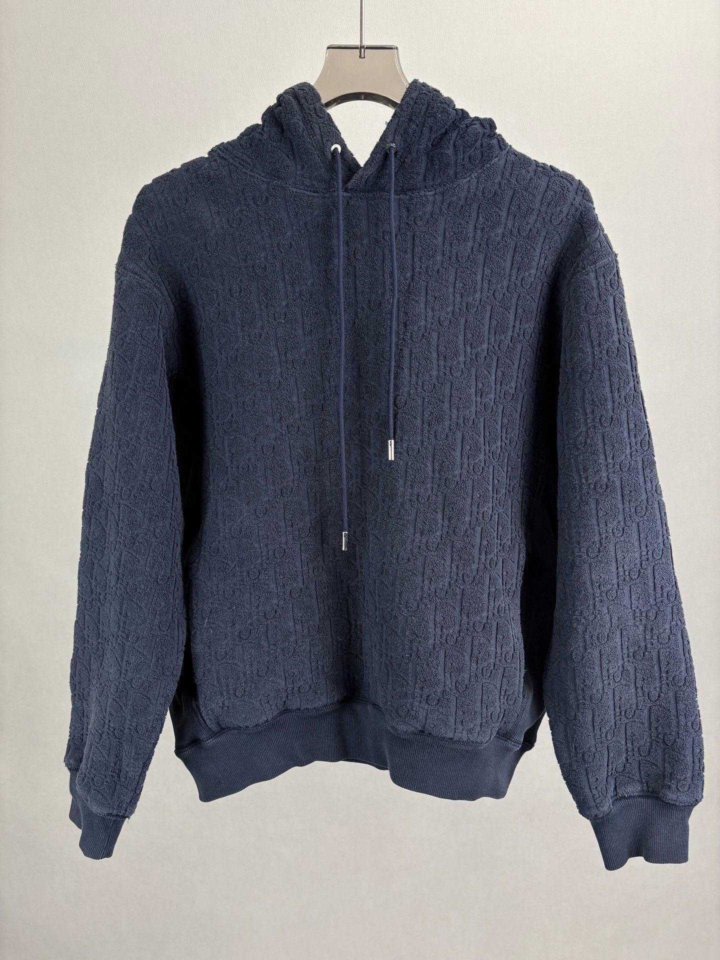 Dior Dior All-Over Logo Terry Hoodie Size US L / EU 52-54 / 3 - 1 Thumbnail