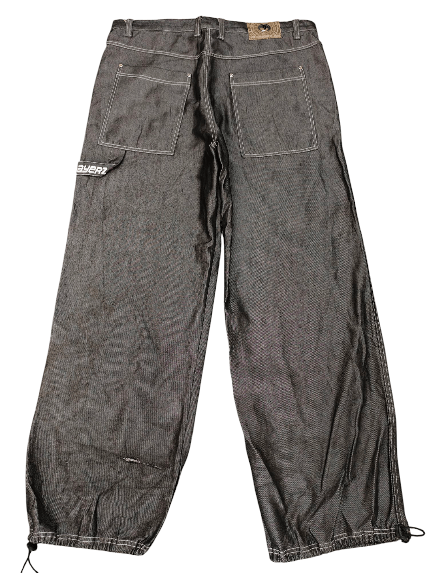 Southpole Baggy Jeans Playerz 69 Carpenter Distress Denim Wide Leg Y2k Size US 40 / EU 56 - 1 Thumbnail
