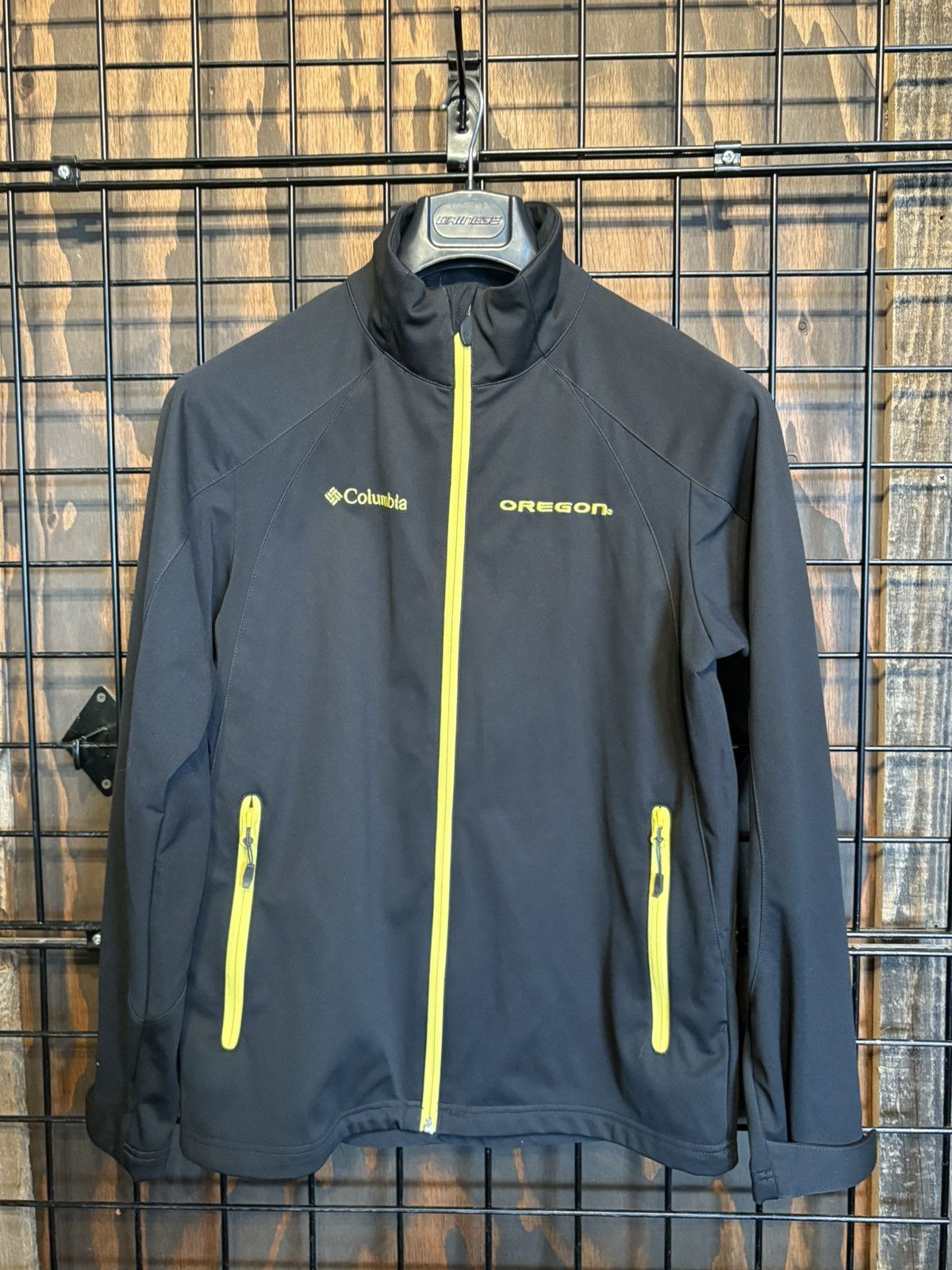 Columbia Oregon Ducks x Columbia Omni-Heat Softshell Jacket Size US S / EU 44-46 / 1 - 1 Thumbnail