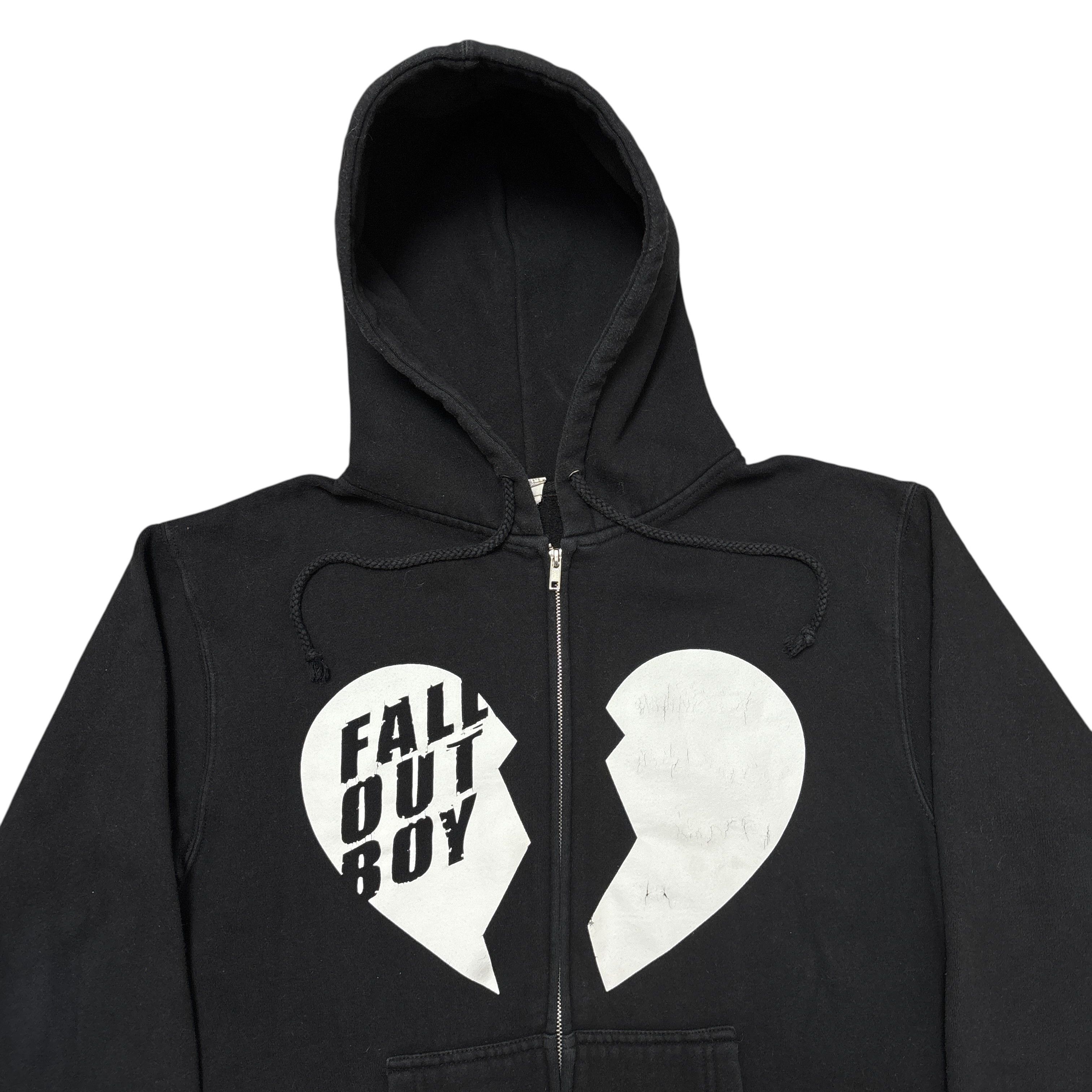 Fall Out Boy Vintage Band Hoodie Emo Rock Y2K