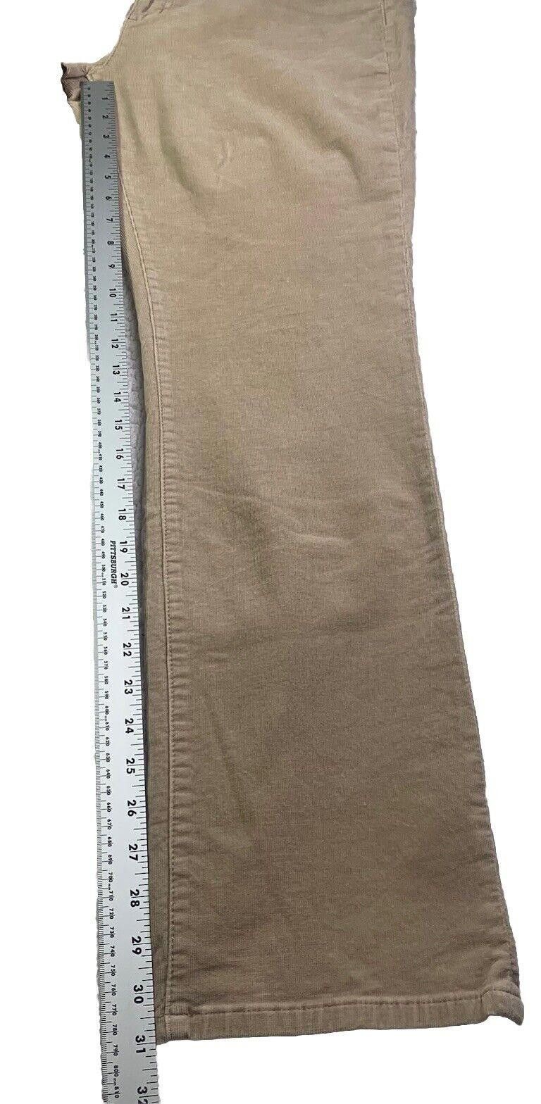 Lauren Ralph Lauren LRL Ralph Lauren Jeans Corduroy Pants Women's Size 10 Tan Size 32" / US 10 / IT 46 - 11 Thumbnail
