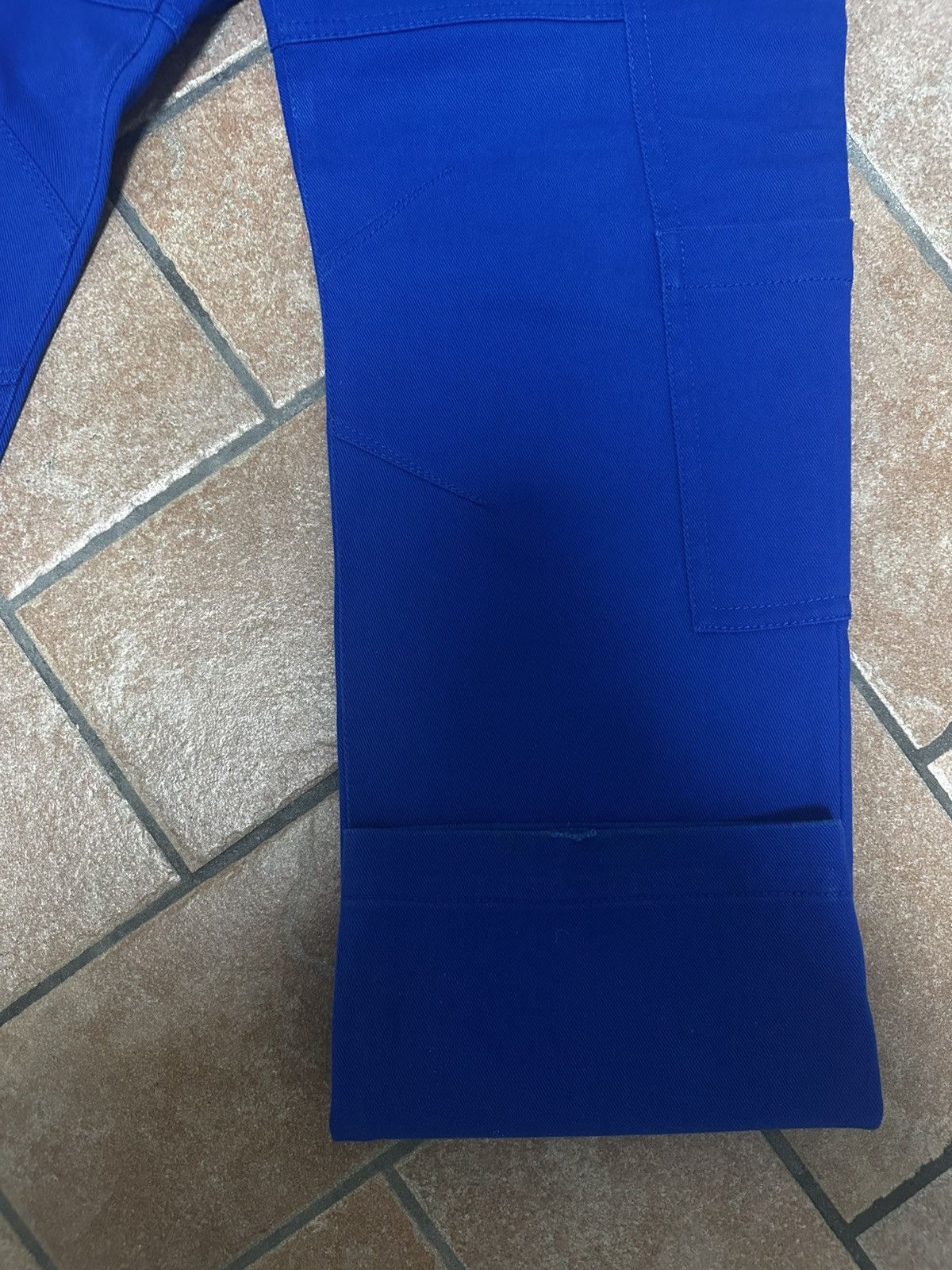 Versace Versace Blue Cargo Trousers Size US 32 / EU 48 - 10 Thumbnail
