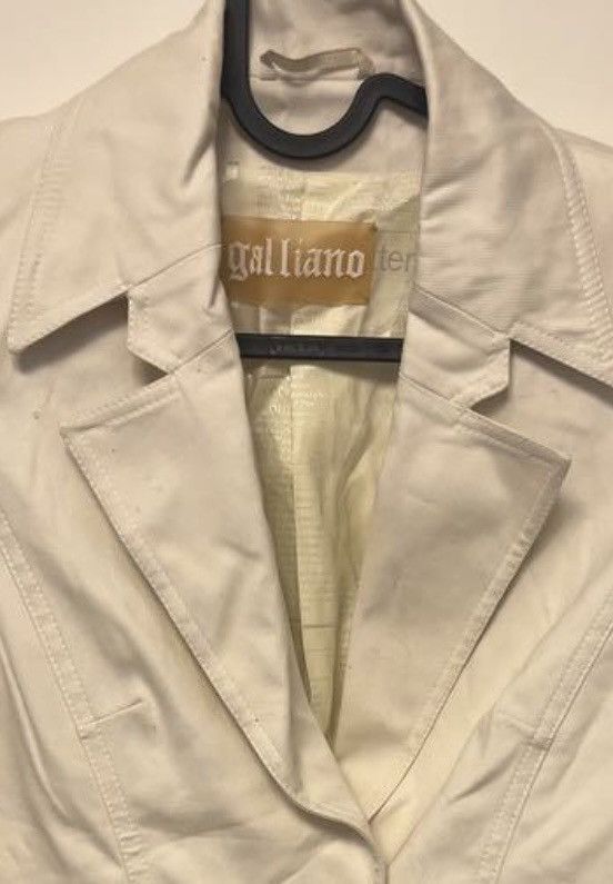 Other new Galliano white blazer jacket Size M / US 6-8 / IT 42-44 - 1 Thumbnail