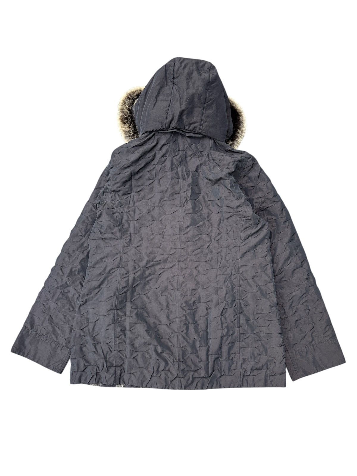 Balmain Fox Fur Trim Hooded Jacket Size US L / EU 52-54 / 3 - 2 Thumbnail