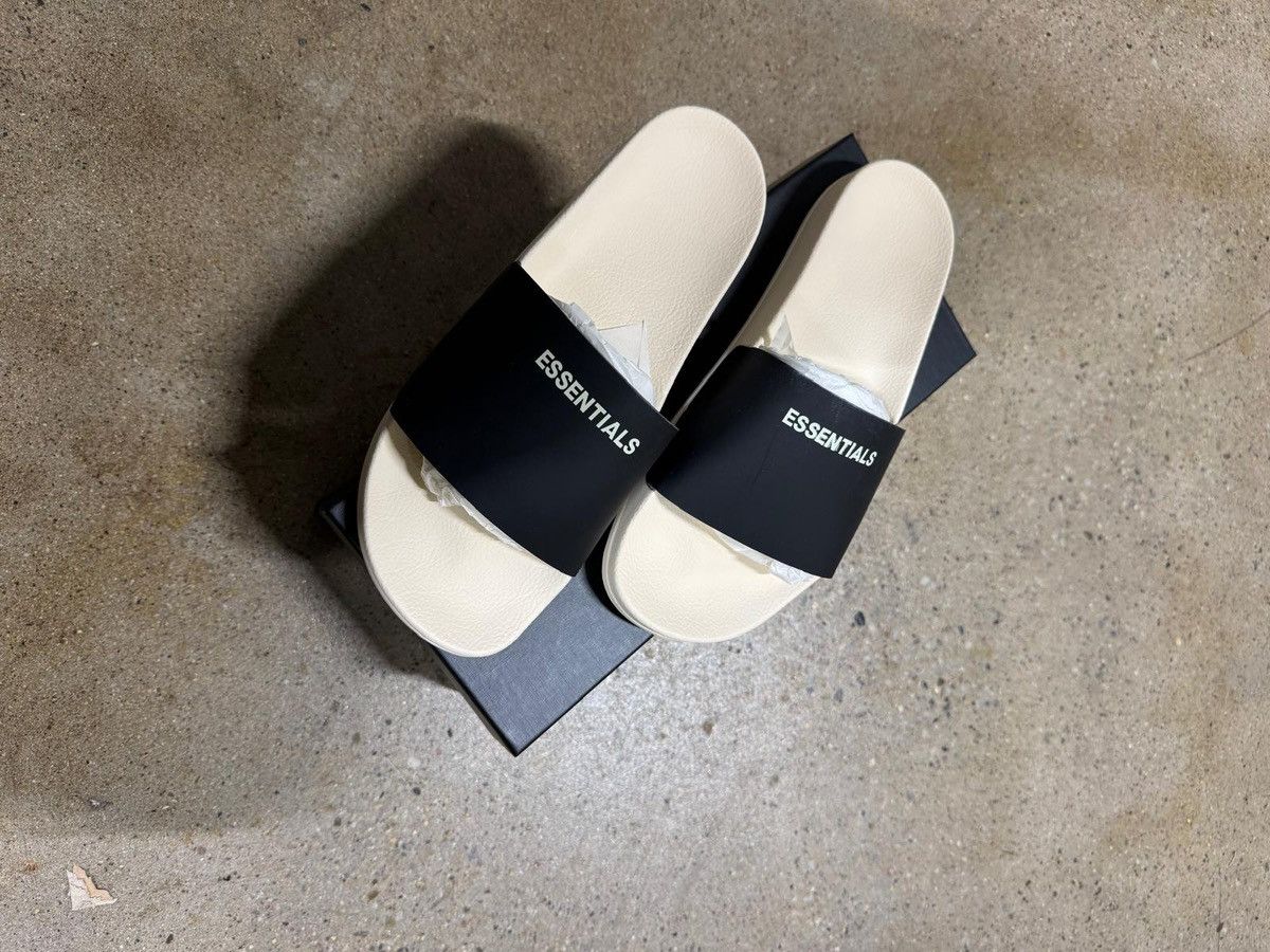 Essentials Fear of God Essentials Rubber Slides NEW Size US 13 / EU 46 - 2 Thumbnail