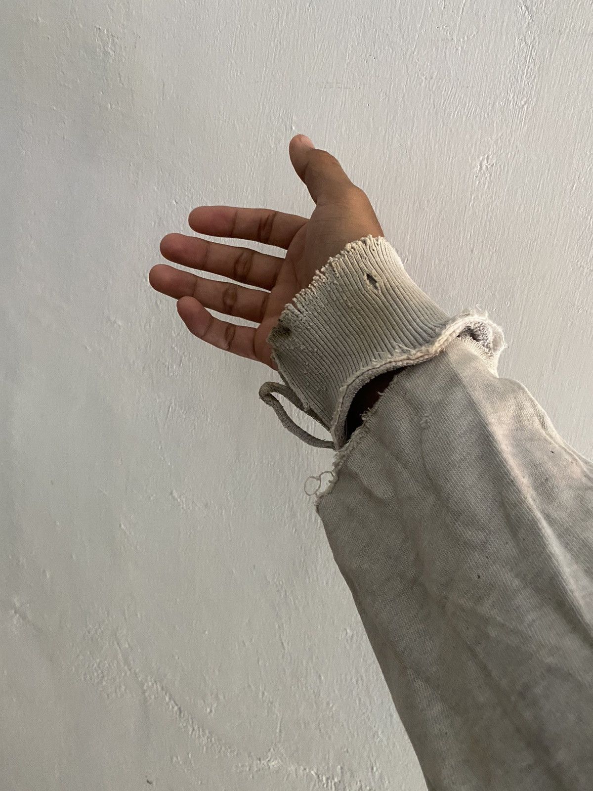 Oshkosh × Vintage 1980s oshkosh destroyed grunge hoodie Size US M / EU 48-50 / 2 - 4 Thumbnail
