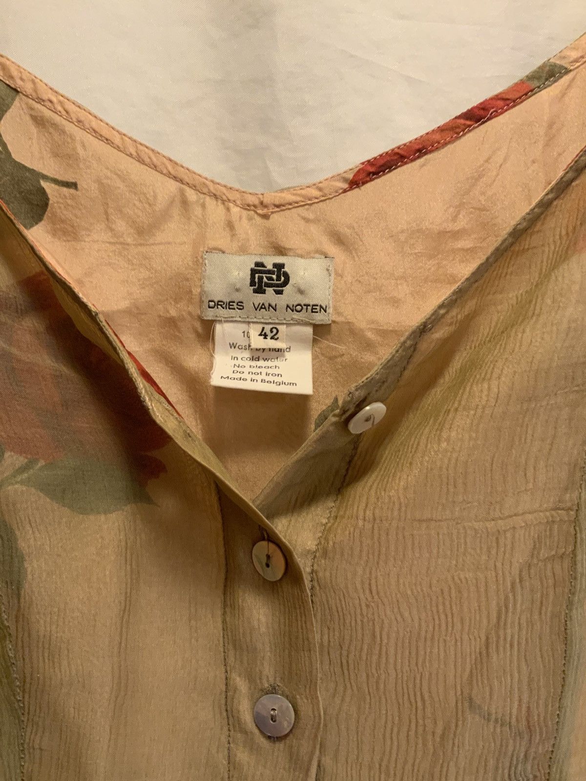 Dries Van Noten 1994 Dries Van Noten Runway dress Size M / US 6-8 / IT 42-44 - 4 Thumbnail