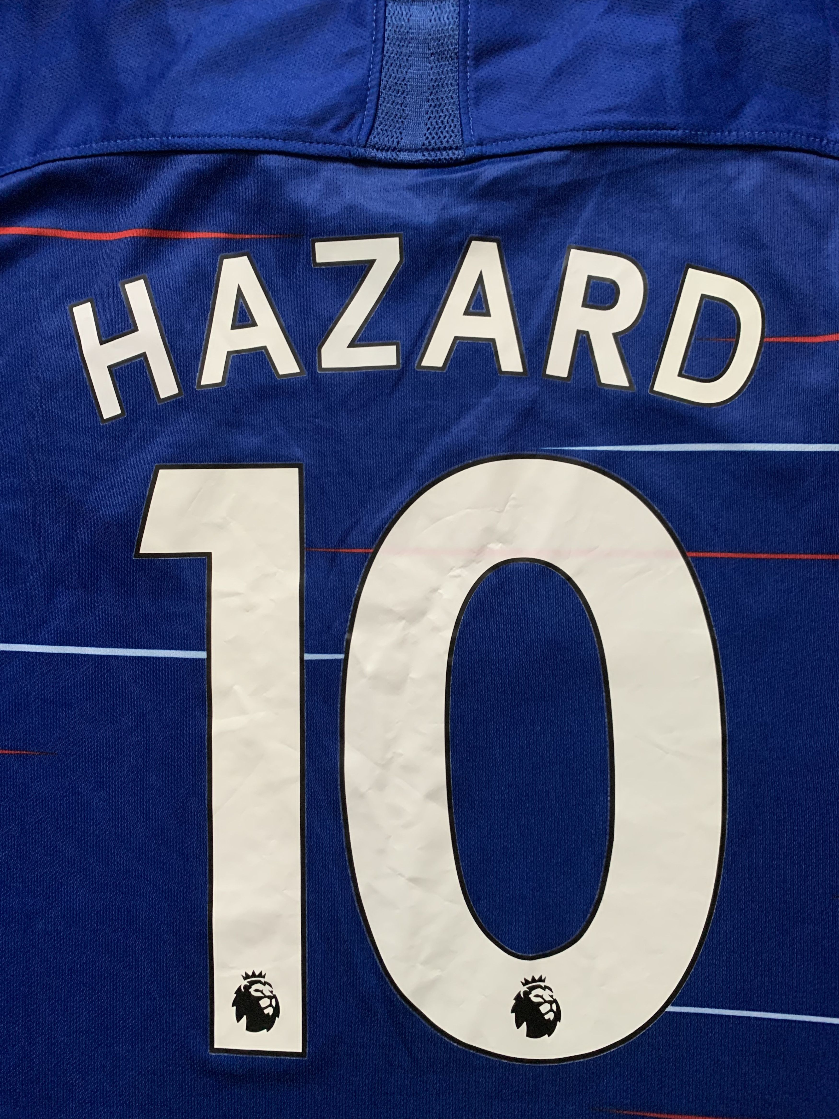 Nike Nike Chelsea Home Football Shirt #10 Eden Hazard 2019-2020 Size US XXL / EU 58 / 5 - 8 Thumbnail