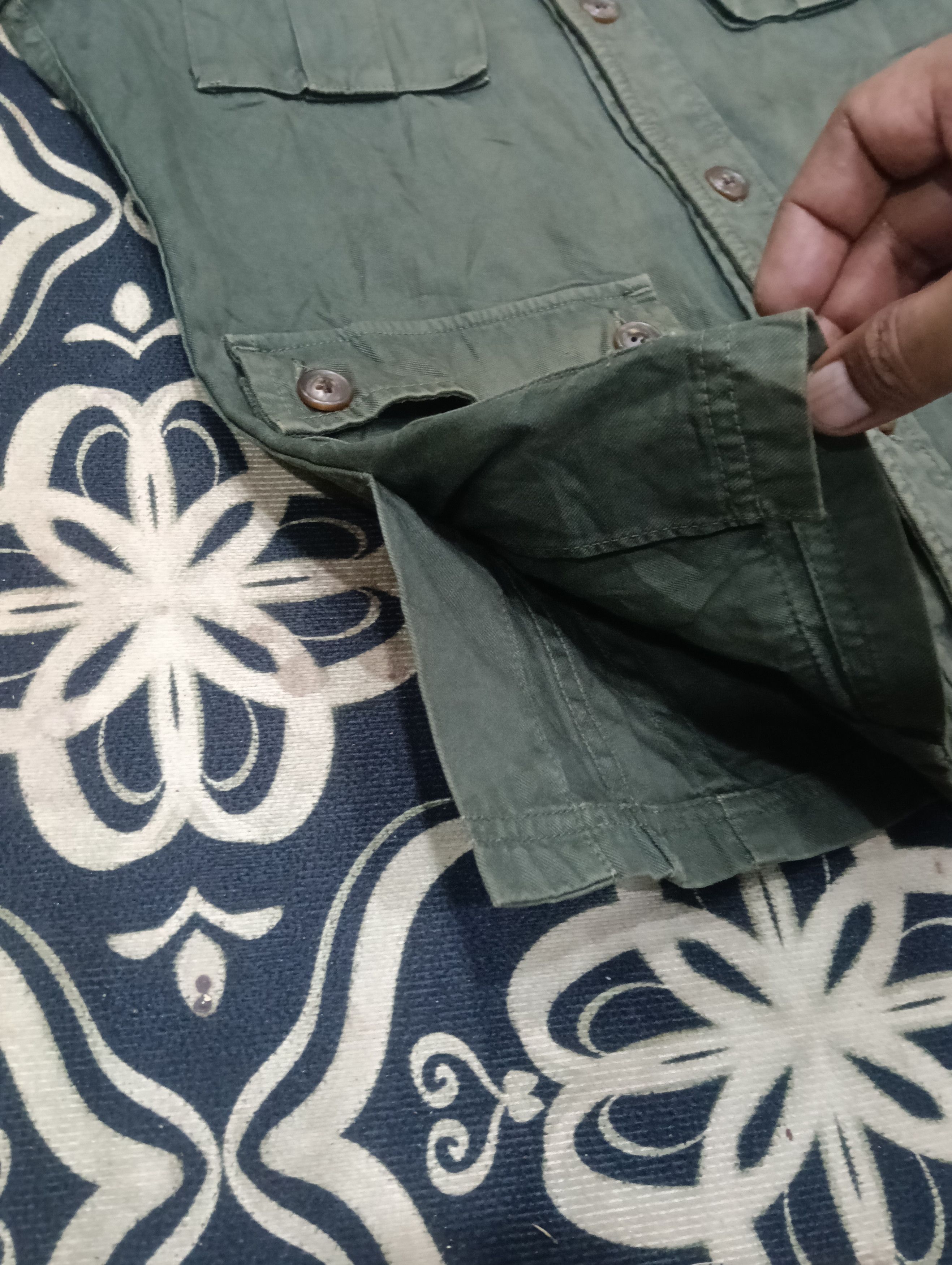 Japanese Brand × Lounge Lizard Lounge Lizard Army Inspired Like M65 Jacket Size US S / EU 44-46 / 1 - 9 Thumbnail
