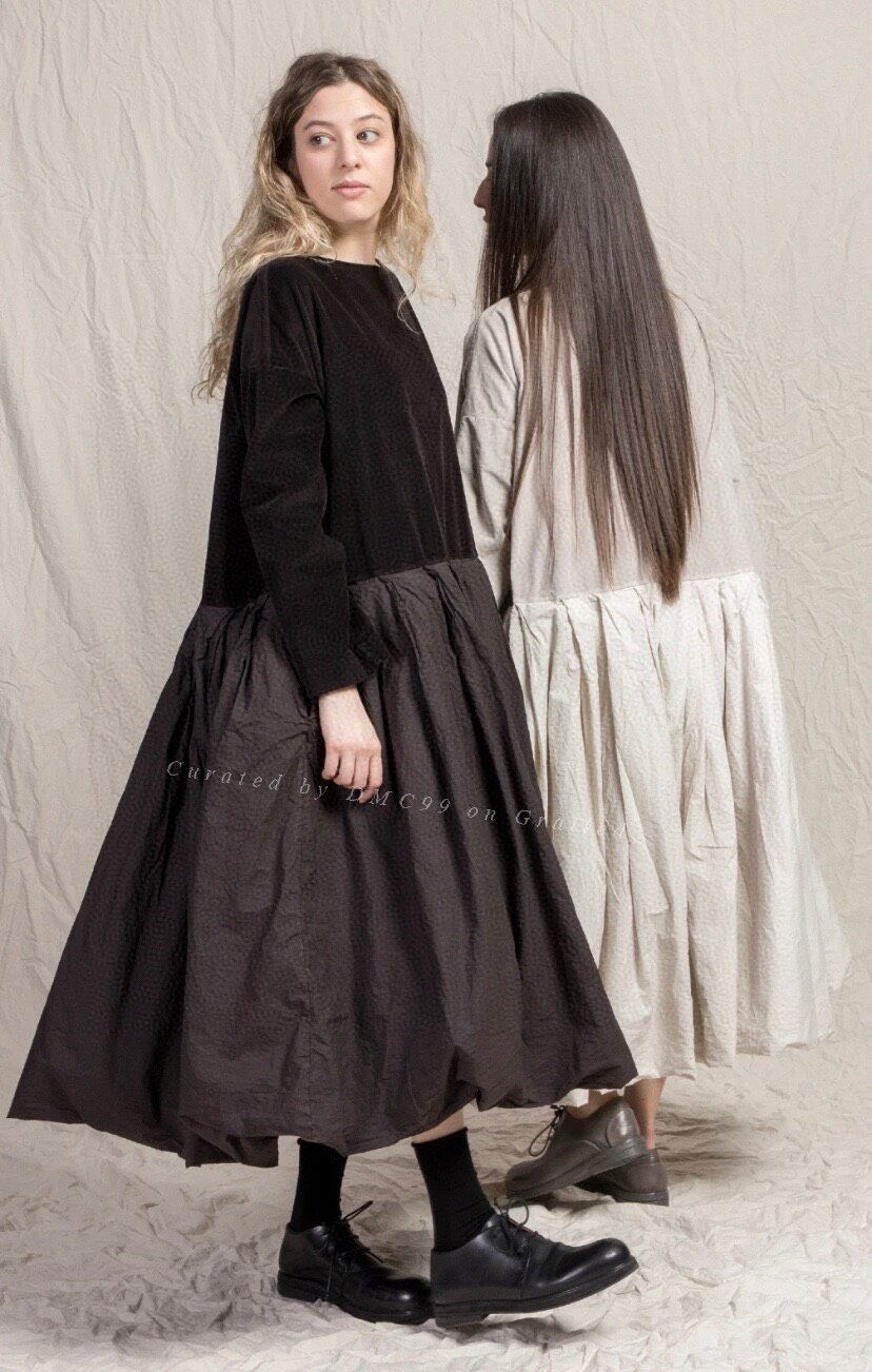 Other ALBUM DI FAMIGLIA Black Spliced Dress S Size S / US 4 / IT 40 - 1 Thumbnail