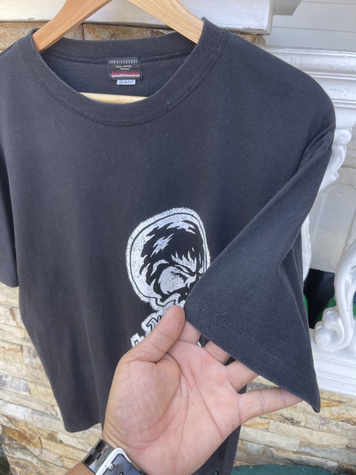 If Six Was Nine Rare🔥Vintage Bad Style Head ERD SKATE TEE Size US M / EU 48-50 / 2 - 6 Thumbnail