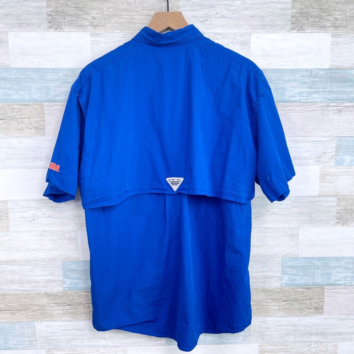 Columbia Florida Gators Columbia PFG Bonehead Shirt Blue Short Mens M Size US M / EU 48-50 / 2 - 5 Thumbnail