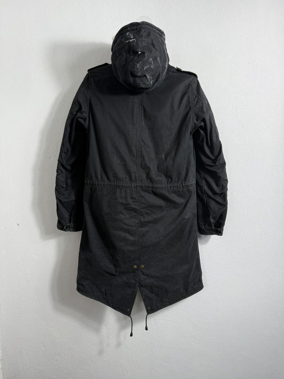 GOA Japan Brand Parka Jacket With Faux Fur Inner Fish Tail Style Size US S / EU 44-46 / 1 - 7 Thumbnail