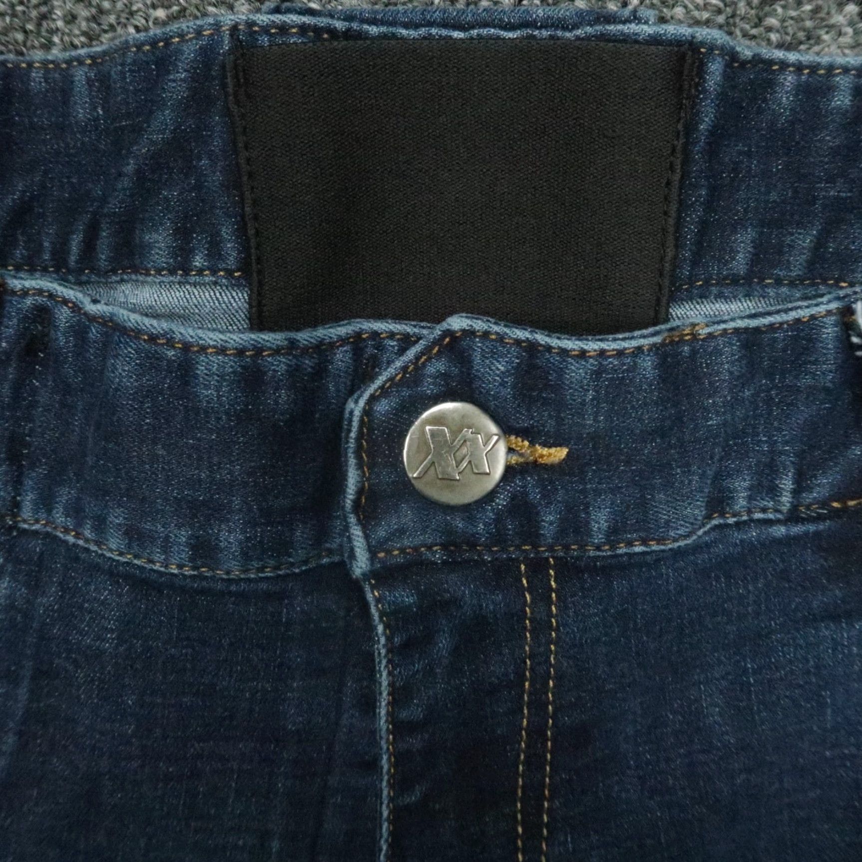 Denime 221B Tactical Jeans Mens 38x36 Blue Denim 5 Pocket Conceal Carry Size US 38 / EU 54 - 3 Thumbnail
