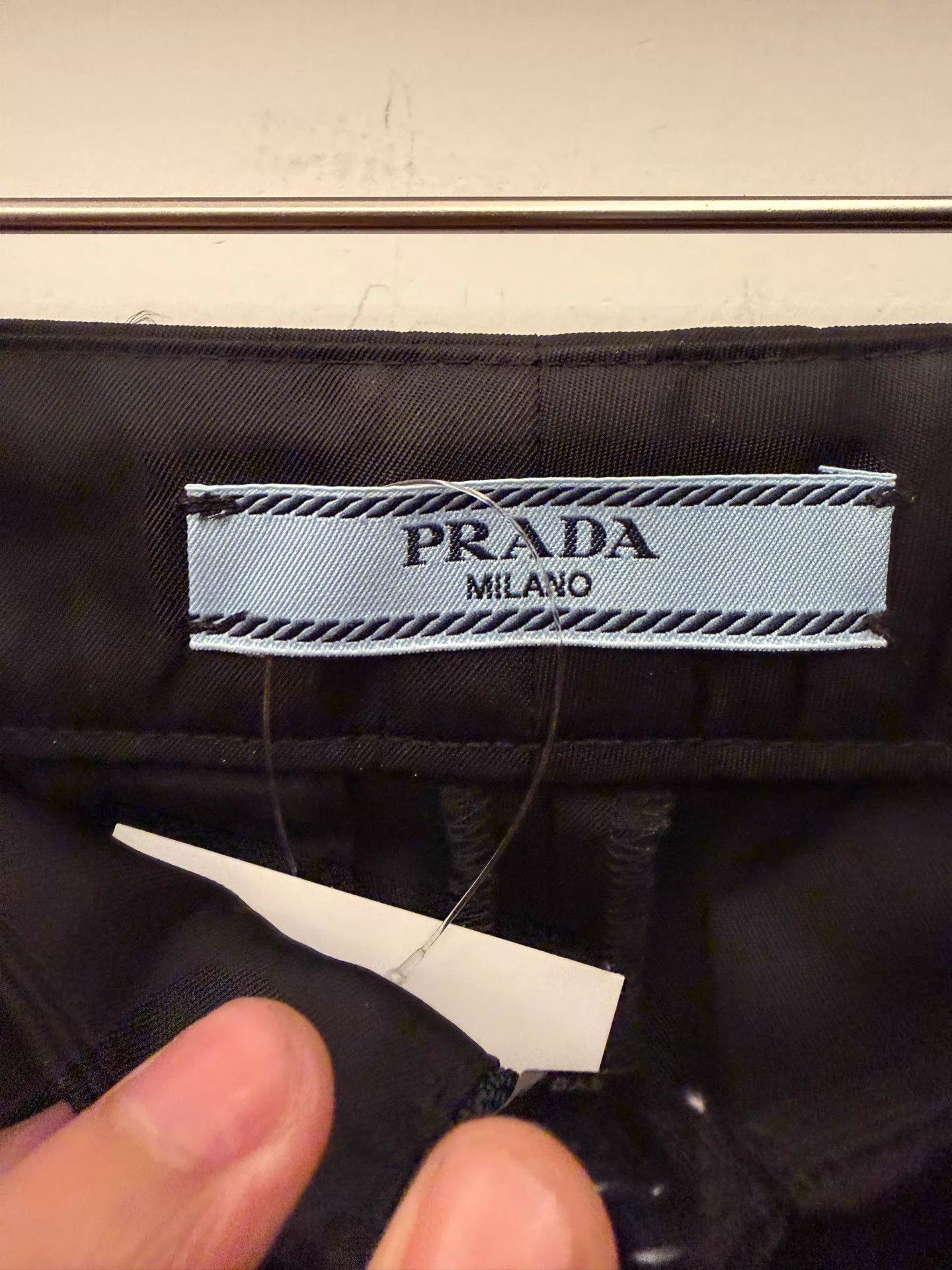 Prada PRADA Nylon Tech Triangle Logo Pants 38s, New Tried On Only Size 26" / US 2 / IT 38 - 2 Thumbnail
