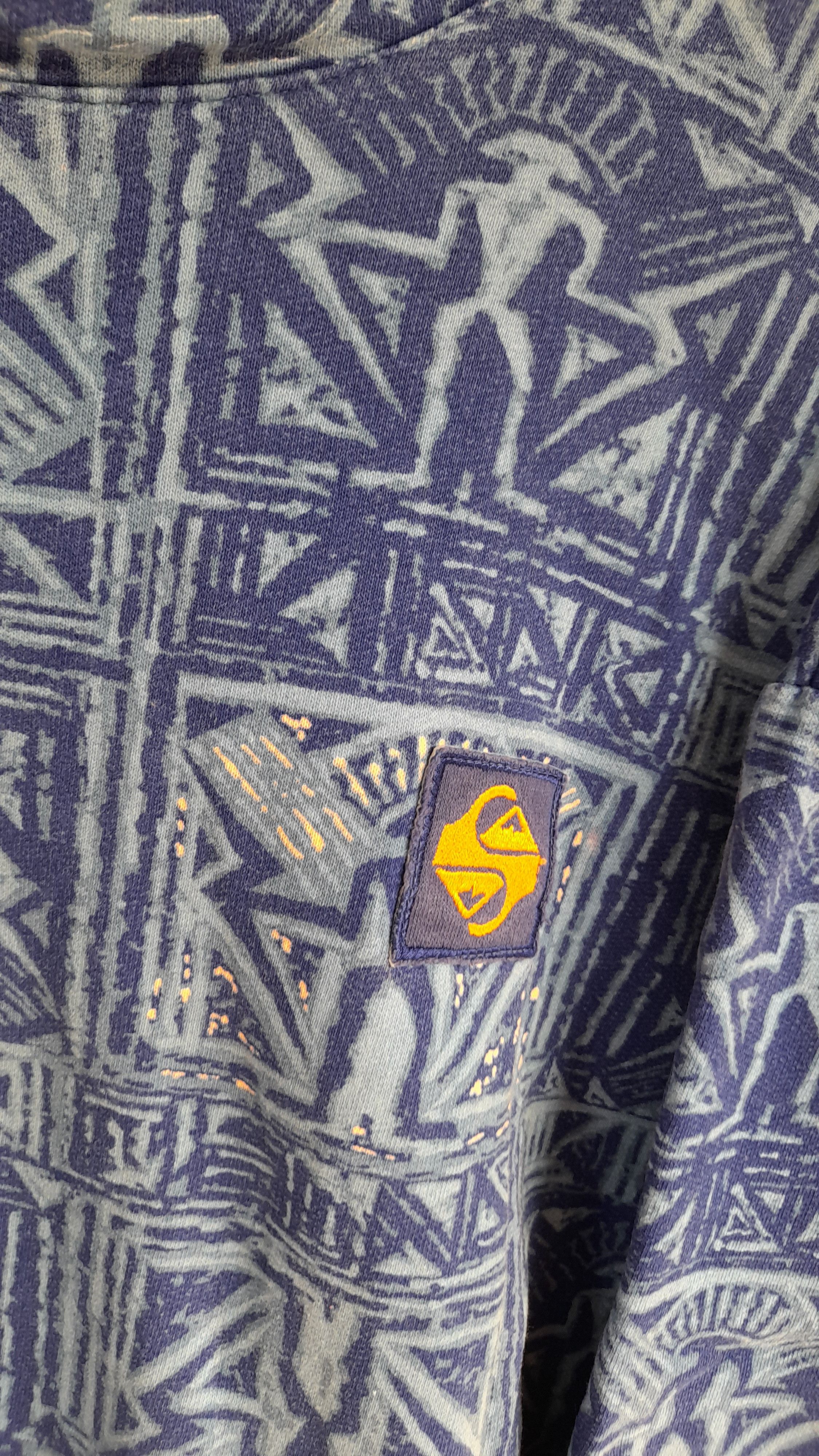 Quiksilver Rare Aztec Quiksilver Sweatshirt Size US L / EU 52-54 / 3 - 4 Thumbnail