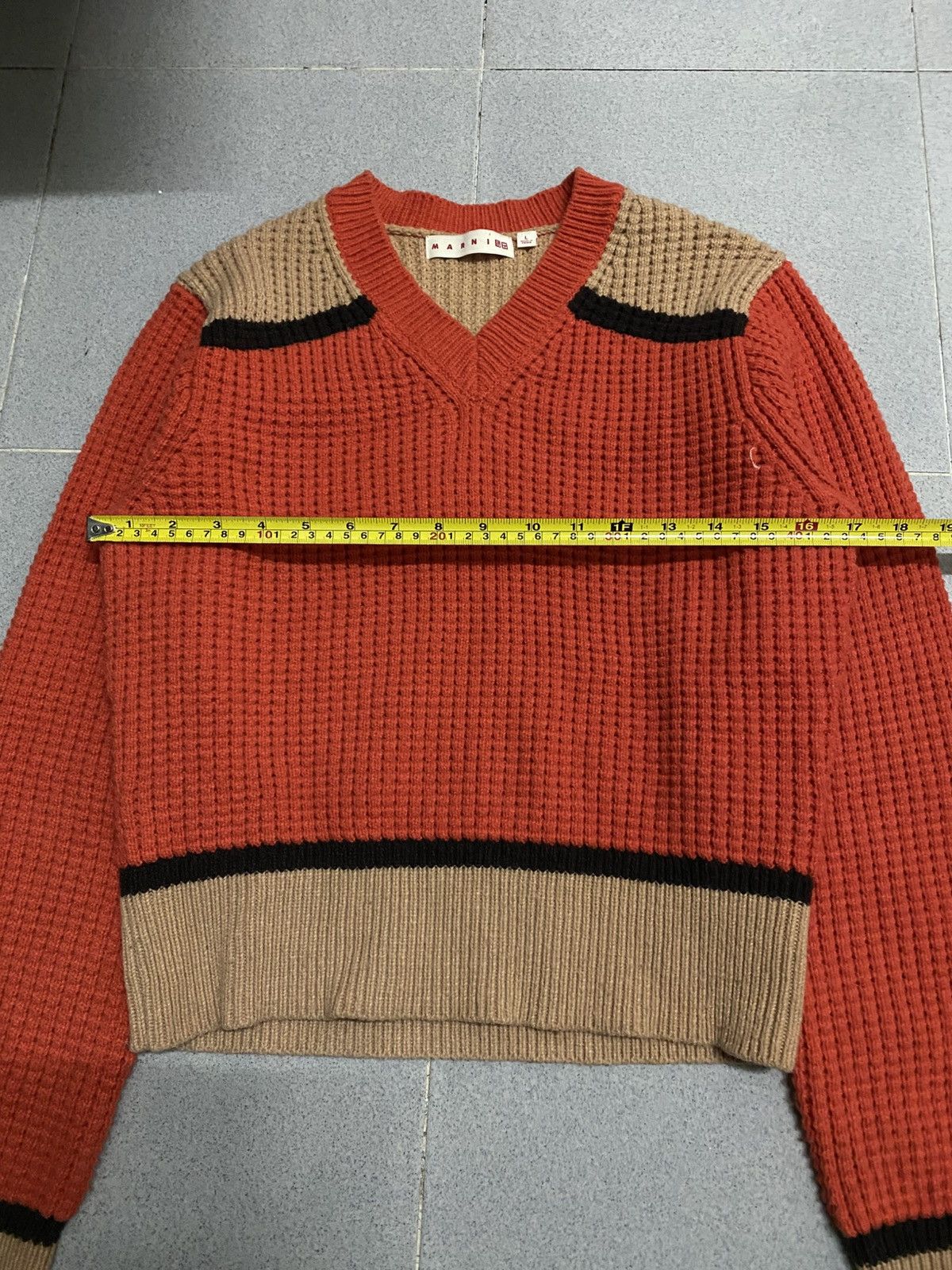 Marni Marni By uniqlo Longsleeve Knitwear Size L / US 10 / IT 46 - 8 Thumbnail
