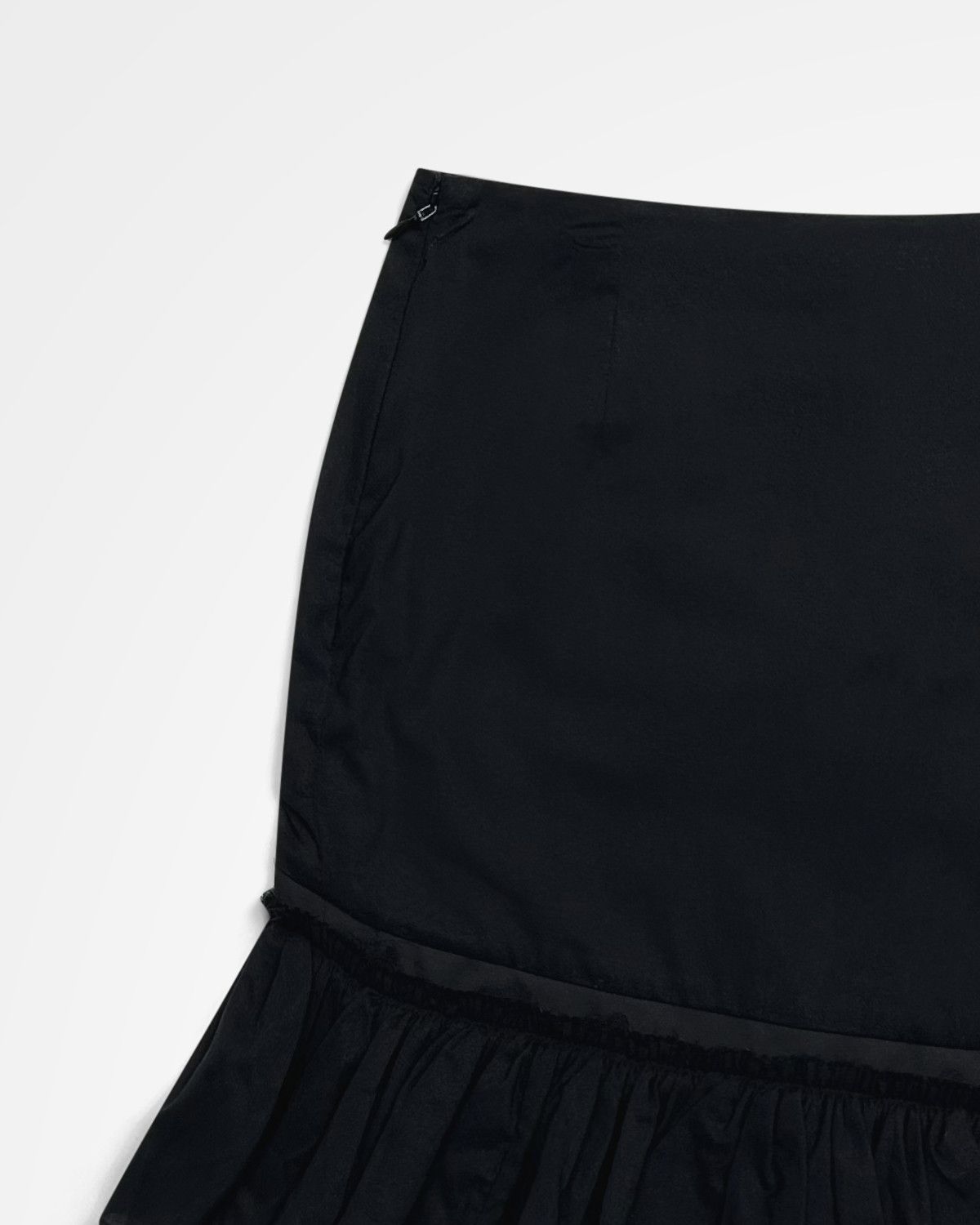 Nensi Dojaka Nensi Dojaka, AW22 Asymmetric Ruched Mini Skirt Size 30" / US 8 / IT 44 - 5 Thumbnail
