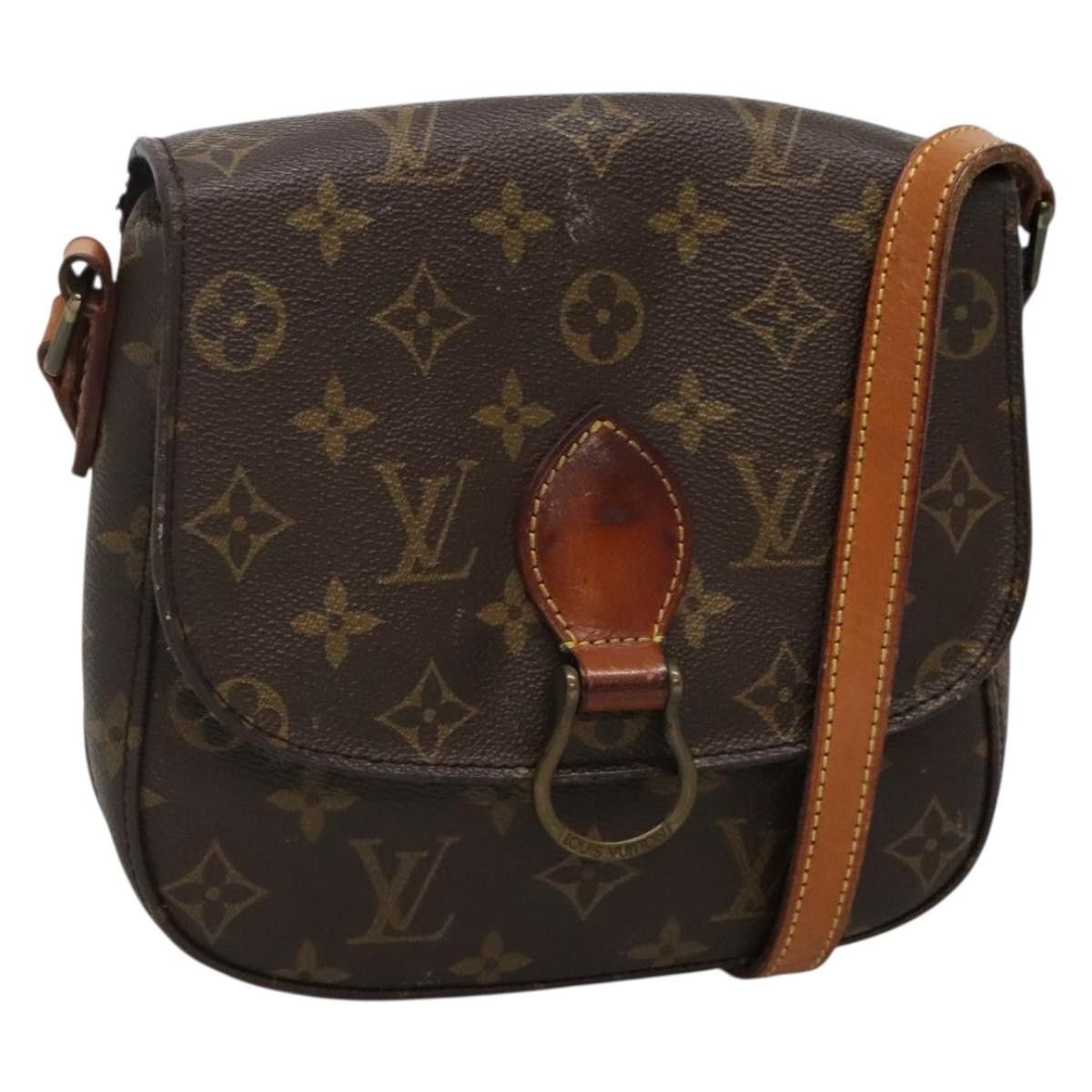 Louis Vuitton LOUIS VUITTON Monogram Saint Cloud MM Shoulder Bag M51243 Size ONE SIZE - 1 Thumbnail