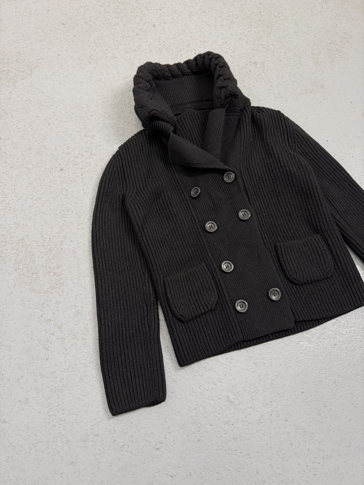 Prada Vintage Prada Souble Breasted Wool Sweater Size M / US 6-8 / IT 42-44 - 3 Thumbnail