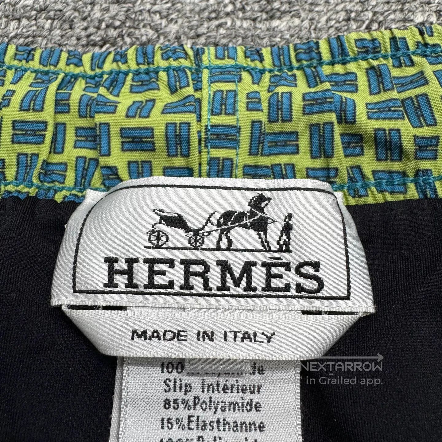 Hermes Hermes H All-over Print Shorts. Size US 26 / EU 42 - 2 Thumbnail