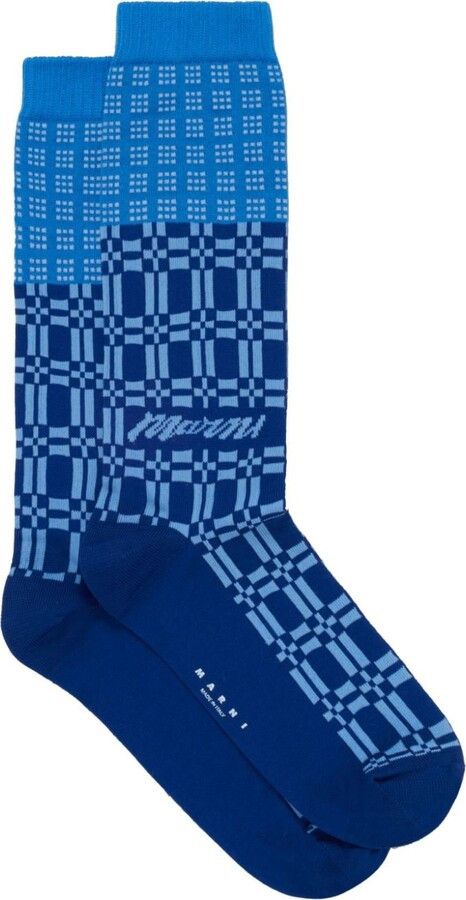 o1w1db10824 Size: OS / Socks in Blue