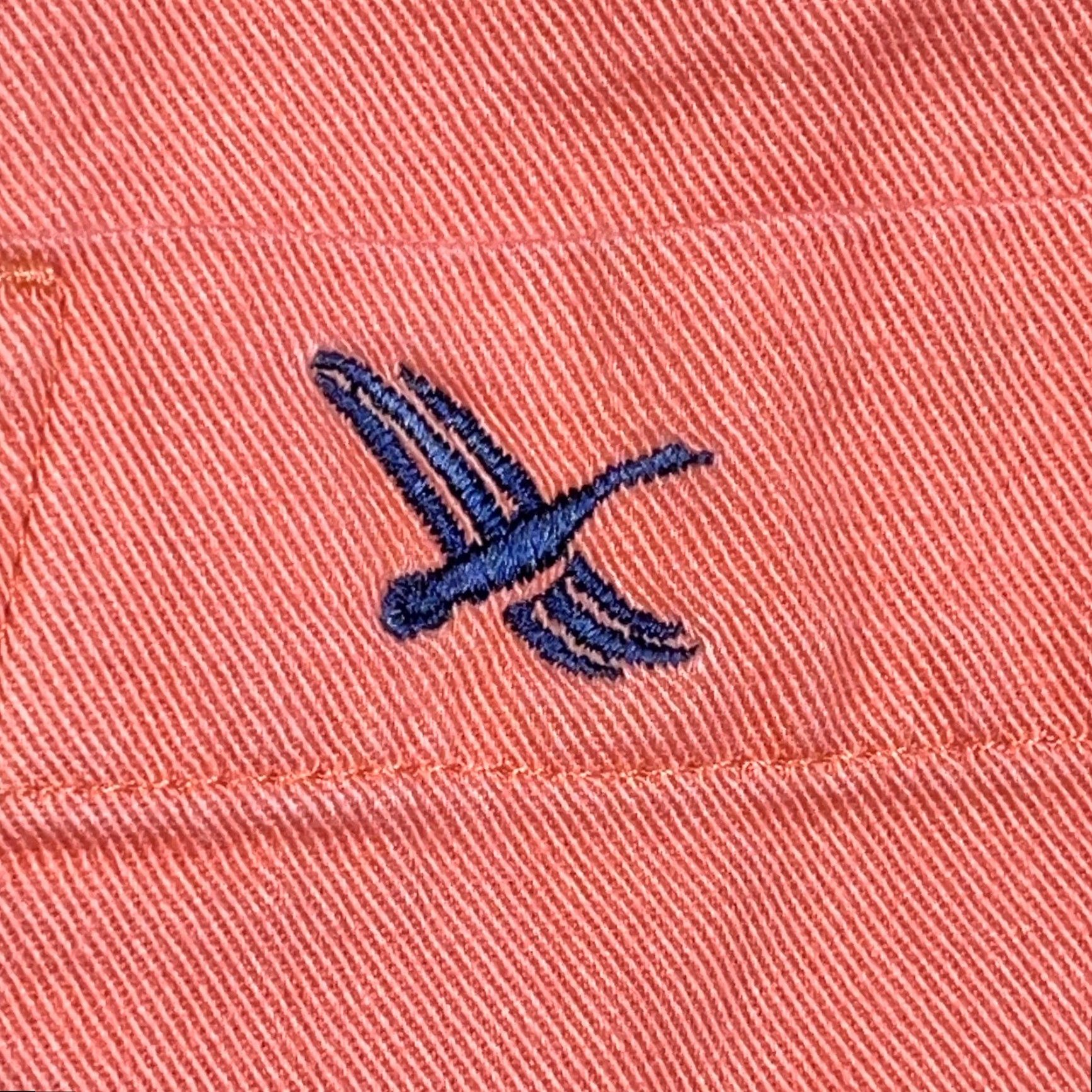 Eddie Bauer Vintage Eddie Bauer Button-Up Denim Shirt Men 2XL Orange Collared Cotton Denim casual, travel, workwear, western 90s Mens Size US XXL / EU 58 / 5 - 4 Thumbnail