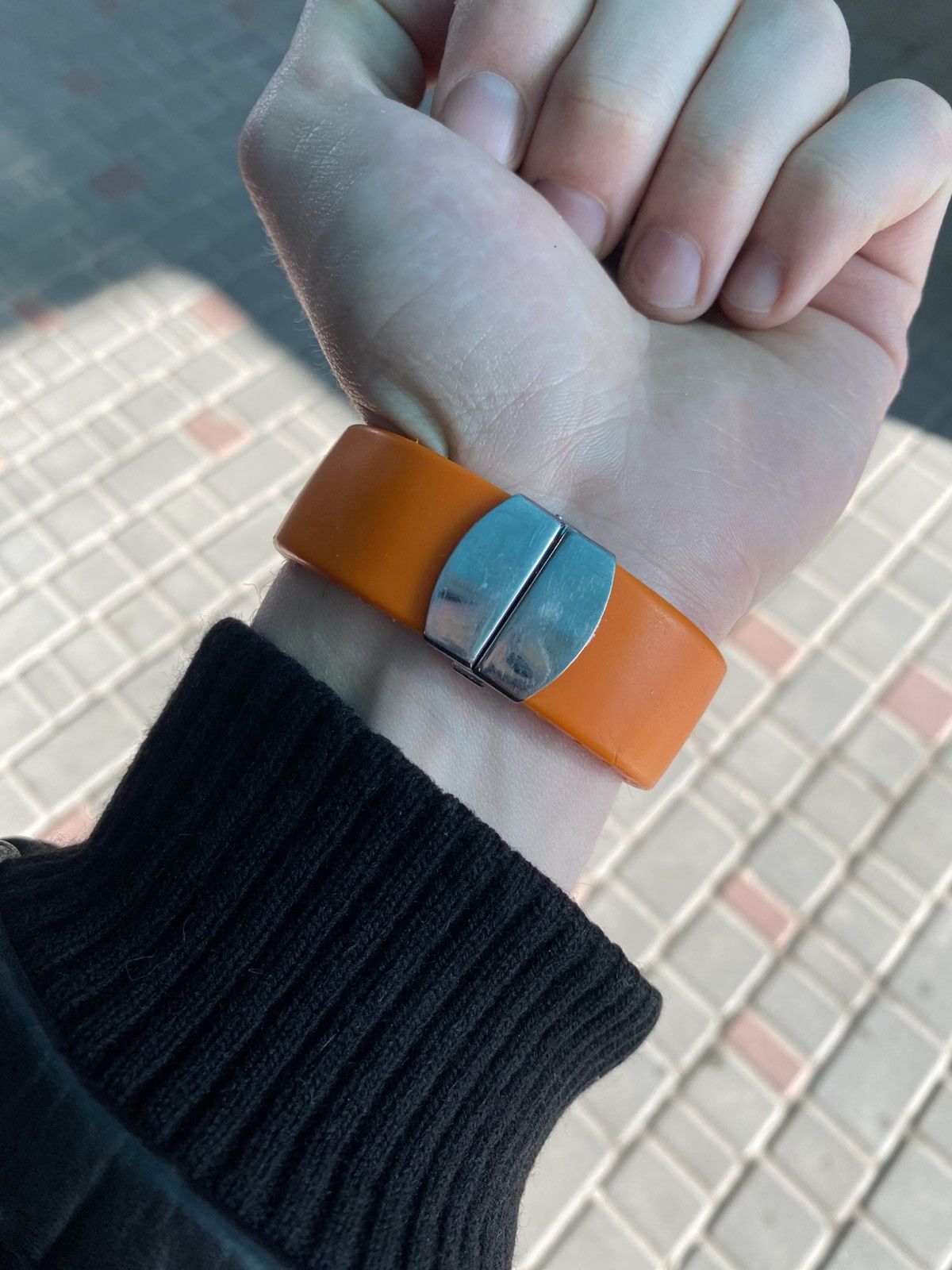 Japanese Brand Drops Milano Archive Orange Watch Retro Futuristic Cyber Y2K Size ONE SIZE - 3 Thumbnail