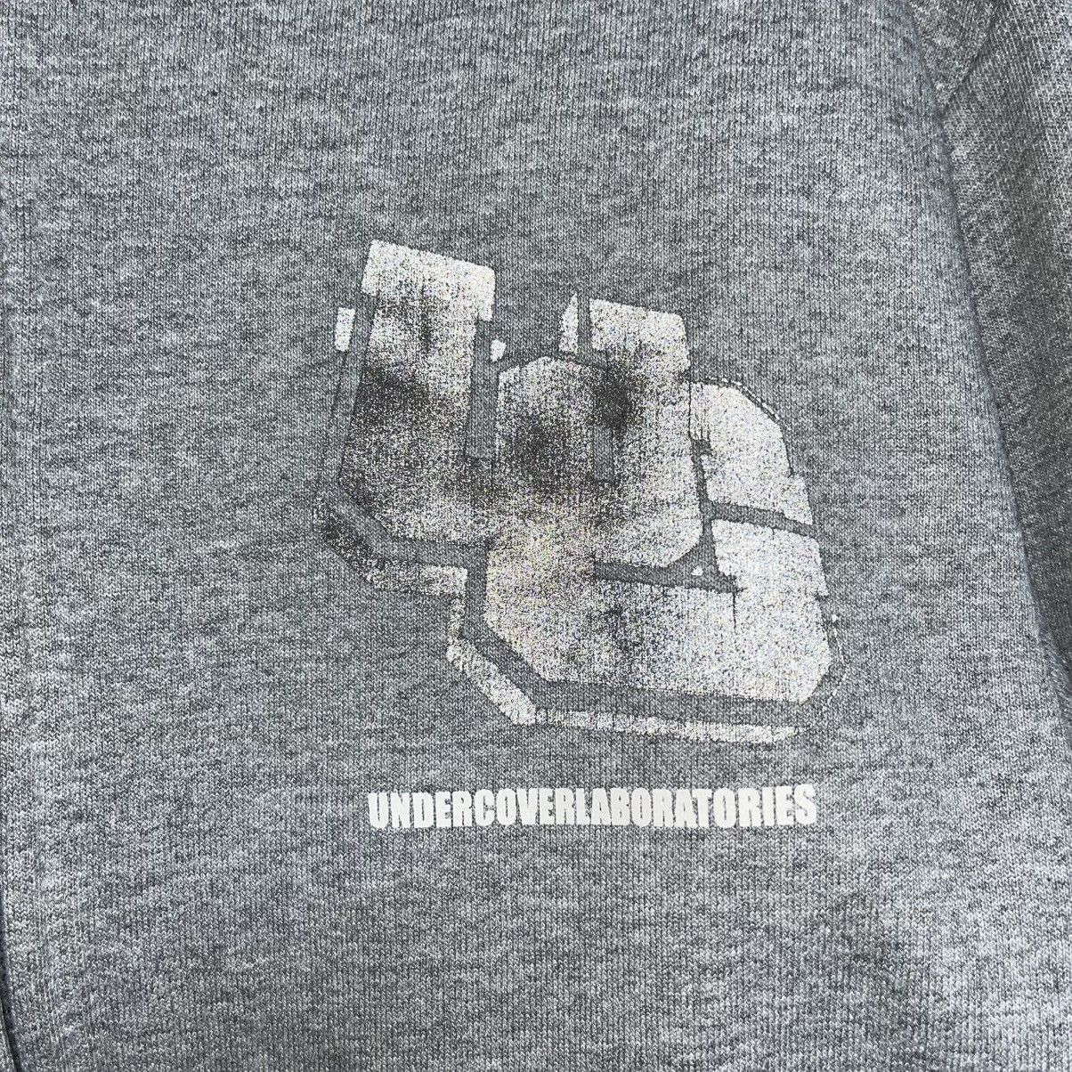 Undercover 02SS WAFFLE THERMAL ZIPPED GRAFFITI VARSITY JACKET Size US L / EU 52-54 / 3 - 4 Thumbnail