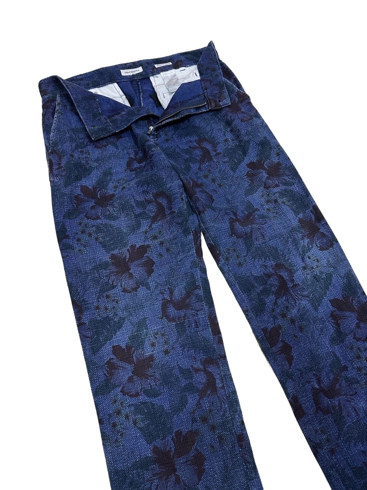 Japanese Brand × URBAN RESEARCH DOORS Vintage Urban Research Rare Floral Design Pants Size US 32 / EU 48 - 3 Thumbnail