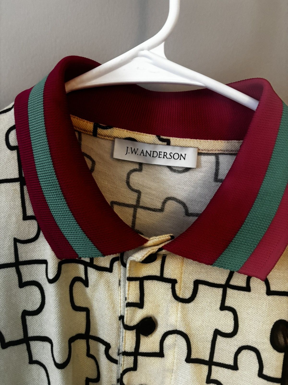 JW Anderson Puzzle smoking polo Size US L / EU 52-54 / 3 - 3 Thumbnail