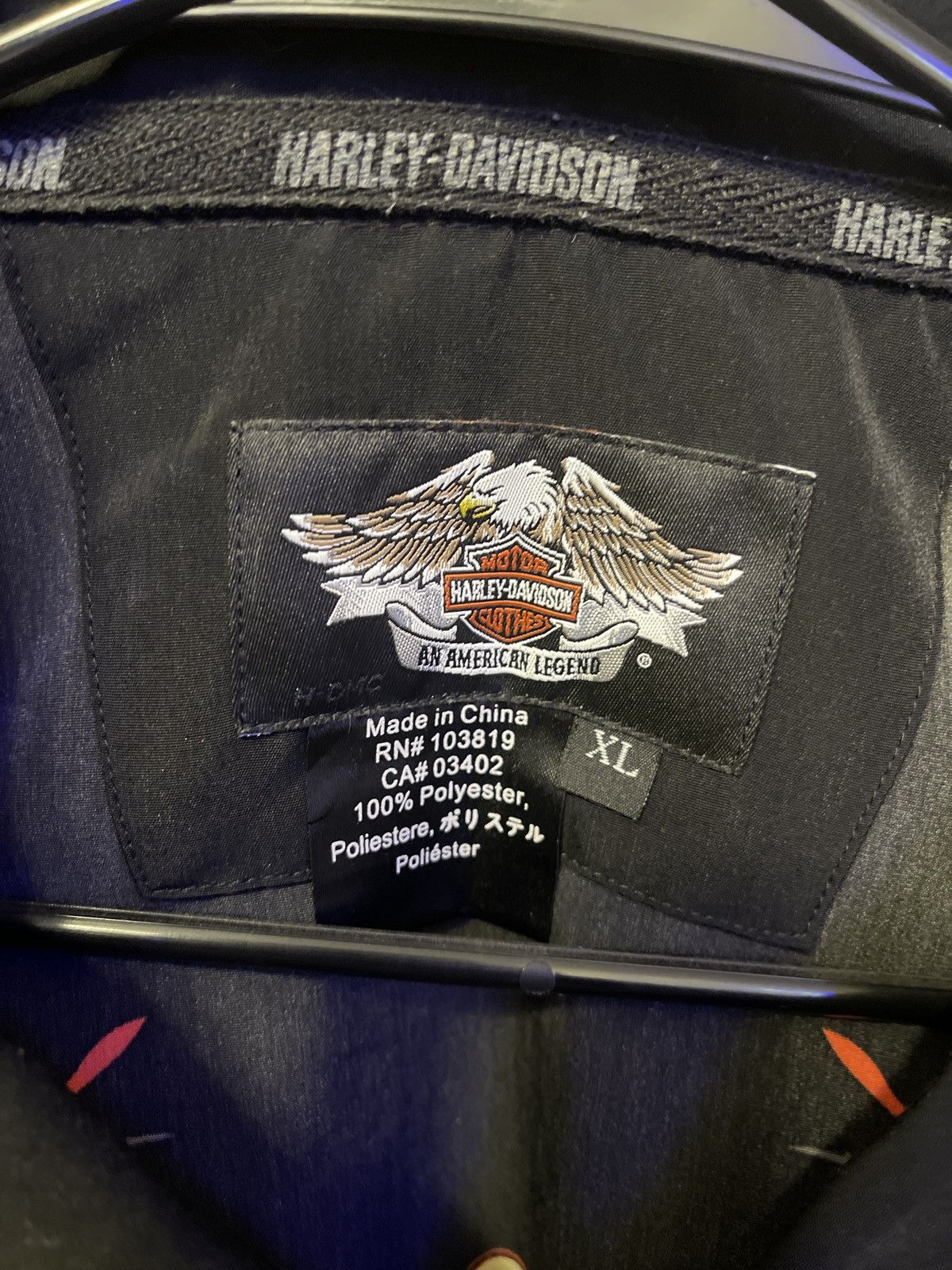 Harley Davidson Harley Davidson button up Size US XL / EU 56 / 4 - 6 Thumbnail