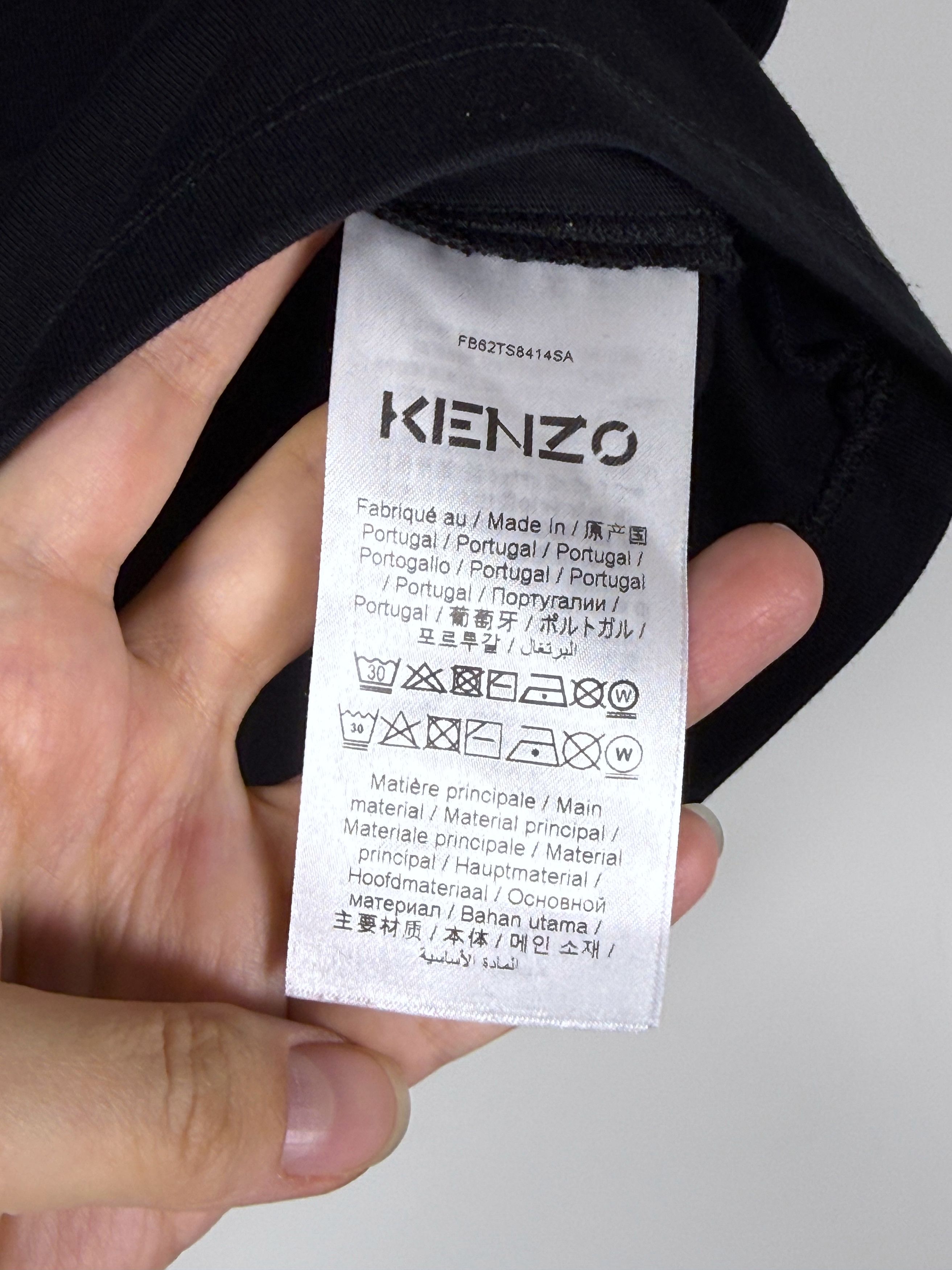 Kenzo Women's Kenzo Logo Black T-shirt (S) Size S / US 4 / IT 40 - 3 Thumbnail