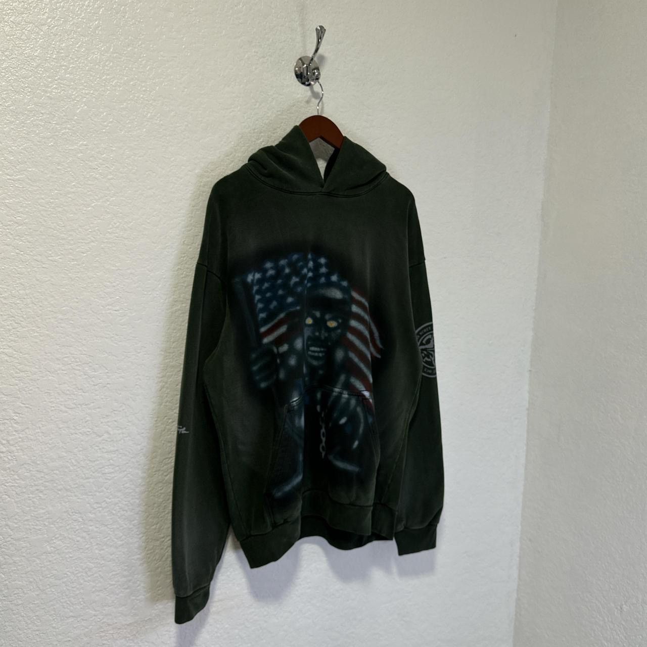 Travis Scott MetLife New York Exclusive Utopia Tour Green Hoodie Size US XL / EU 56 / 4 - 2 Thumbnail
