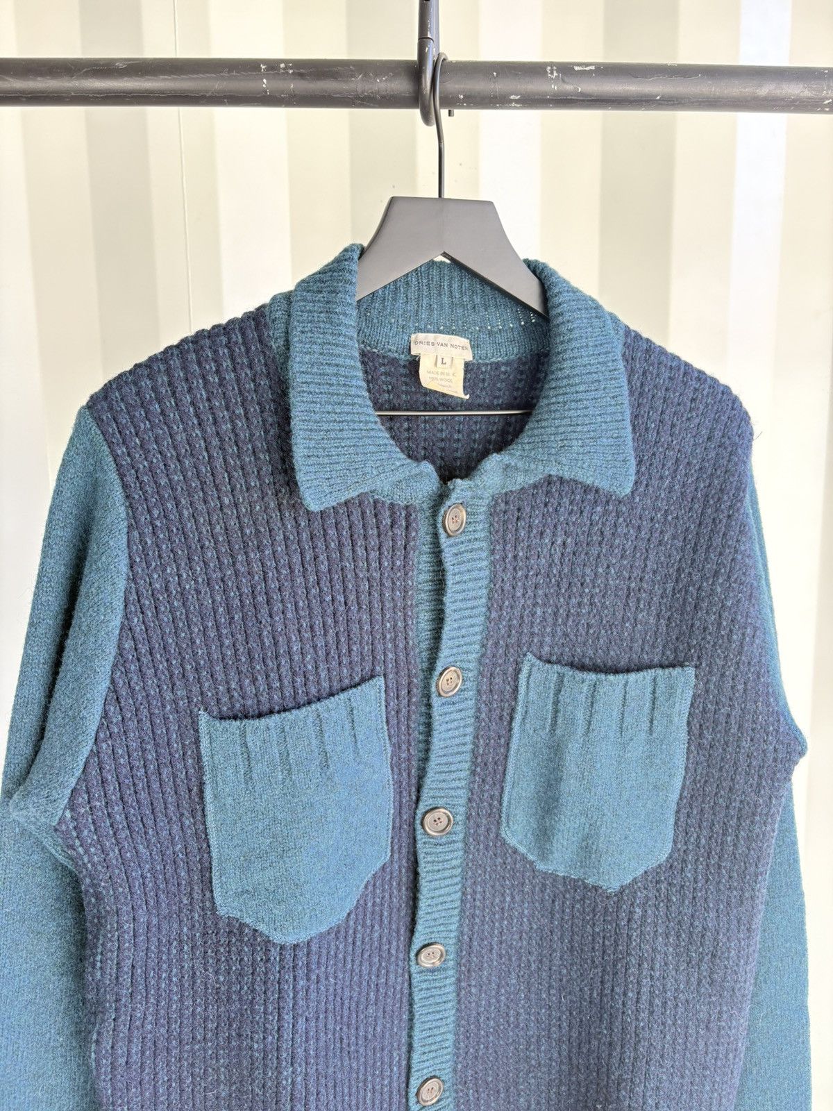Dries Van Noten Early Dries Van Noten Button Shirt Cardigan Leica Size US L / EU 52-54 / 3 - 2 Thumbnail