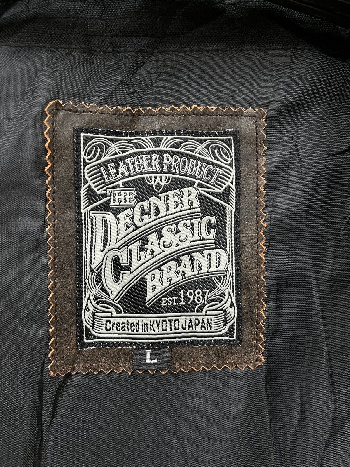 Genuine Leather 🔥🔥🔥ARCHIVE THE DEGNER CLASSIC BRAND LEATHER JACKET Size US M / EU 48-50 / 2 - 11 Thumbnail