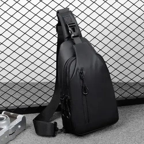 Japanese Brand × Leather Multifunctional Chest PU Leather Bag Size ONE SIZE - 1 Thumbnail