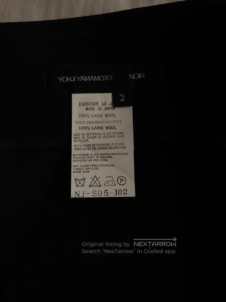 Yohji Yamamoto Yohji Yamamoto size 2 Wool pleated paneled skirt Size 24" / US 00 / IT 34 - 3 Thumbnail