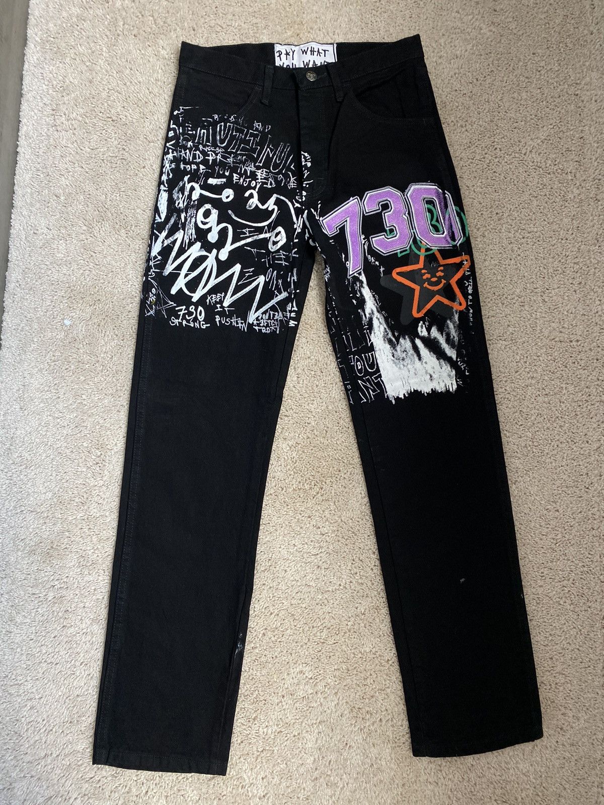 Asspizza Asspizza pay what you want denim Size US 30 / EU 46 - 1 Thumbnail