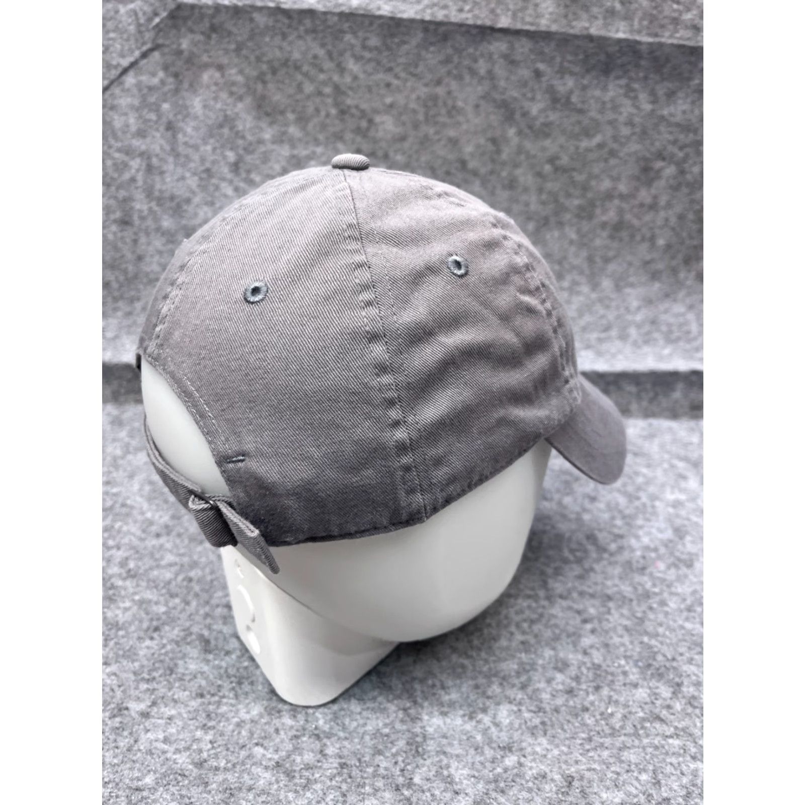 Nike Nike Hat Cap Strap Back Adult One Size Gray Heritage86 Cotton Poly Lined Golf Hat Size ONE SIZE - 7 Thumbnail