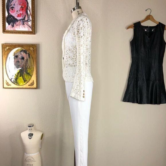 Opening Ceremony Rodarte for Opening Ceremony Lace Blazer Collab Size S / US 4 / IT 40 - 4 Thumbnail