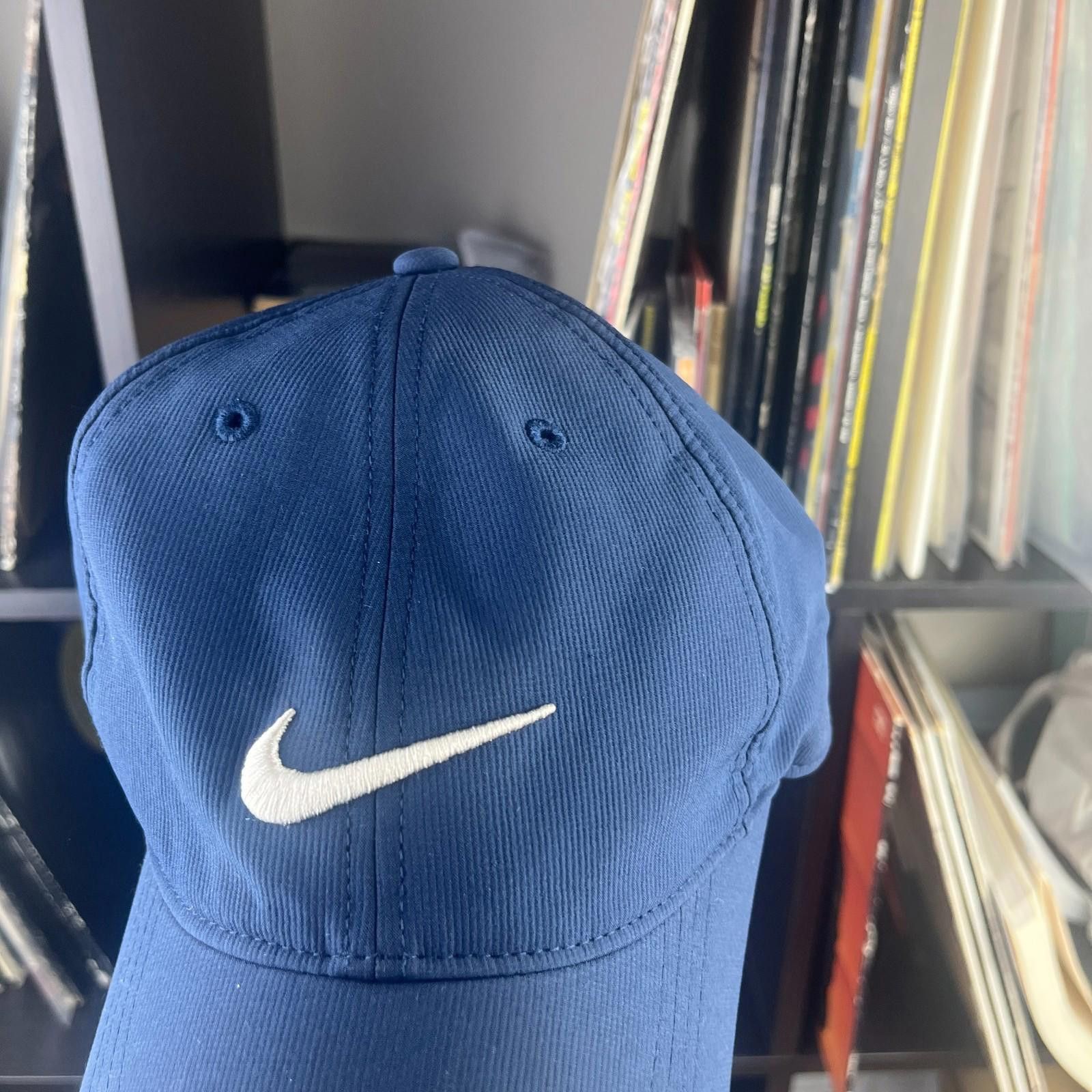 Camel Nike Strapback Swoosh Golf Hat Size ONE SIZE - 2 Thumbnail