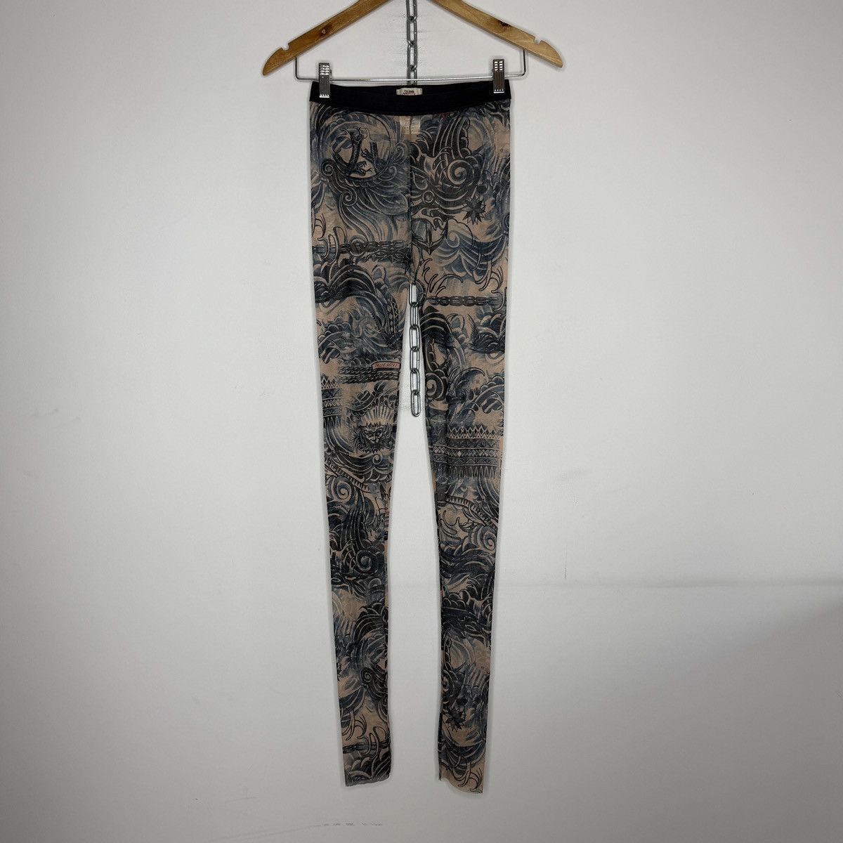 Jean Paul Gaultier Jean Paul Gaultier Mesh Top Tattoo Long + Pants Size M / US 6-8 / IT 42-44 - 3 Thumbnail