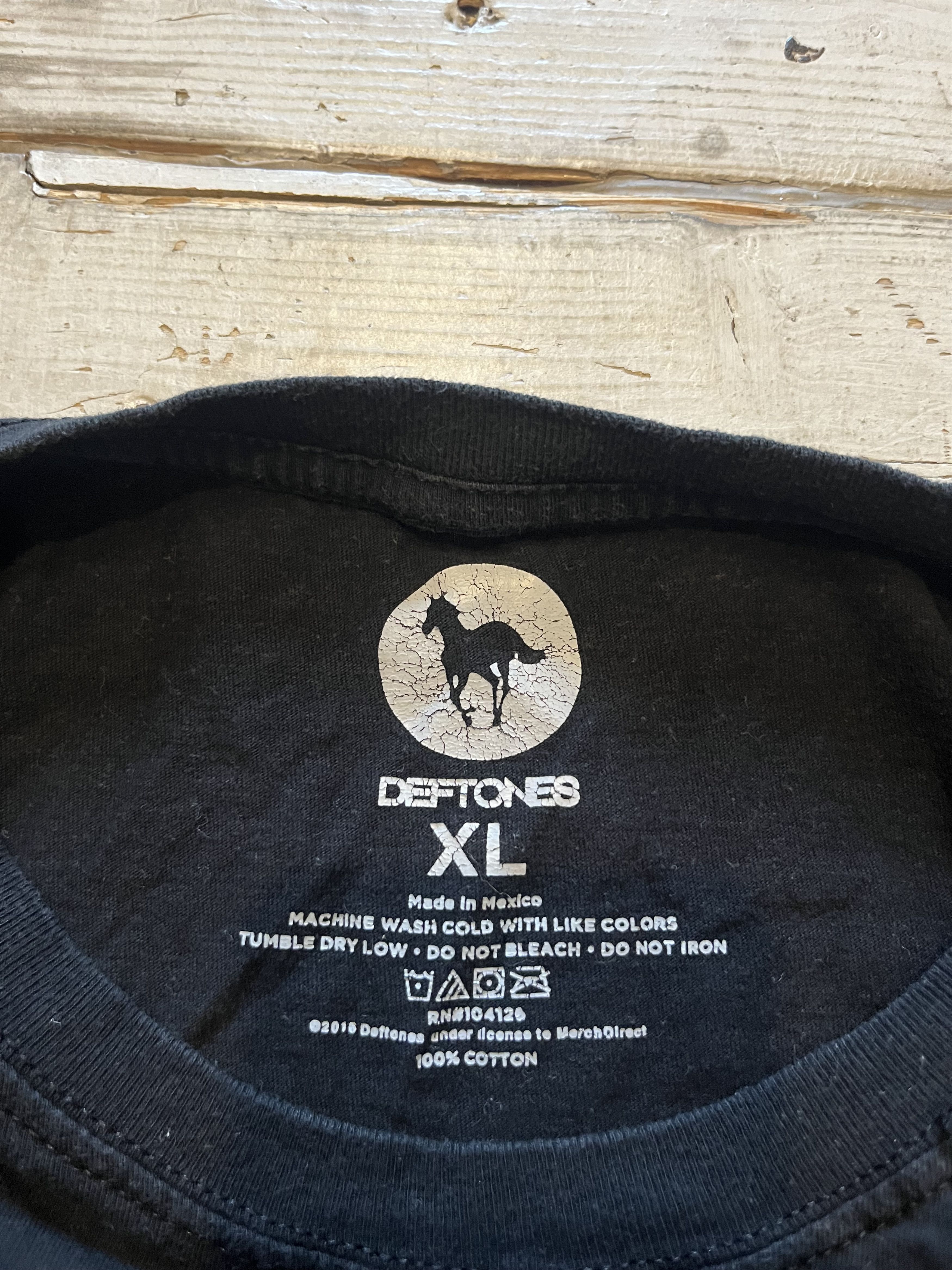 Band Tees × Vintage Deftones Black Stallion Anniversary Album Tour T Shirt Size US XL / EU 56 / 4 - 5 Thumbnail