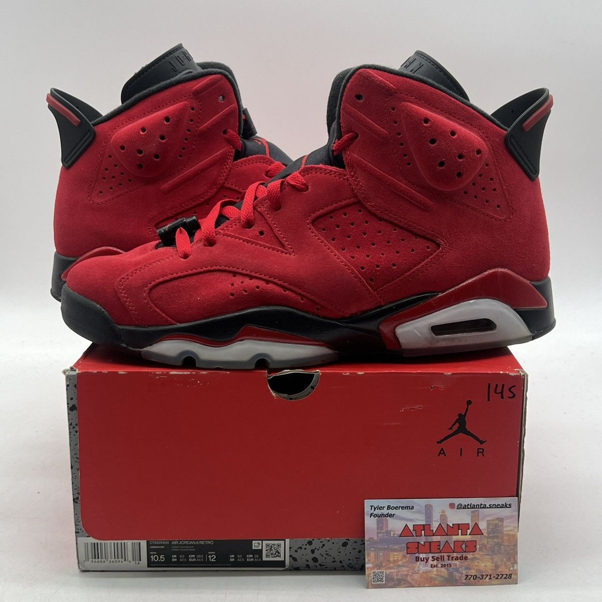 Jordan Brand Air Jordan 6 toro bravo Size US 10.5 / EU 43-44 - 1 Thumbnail
